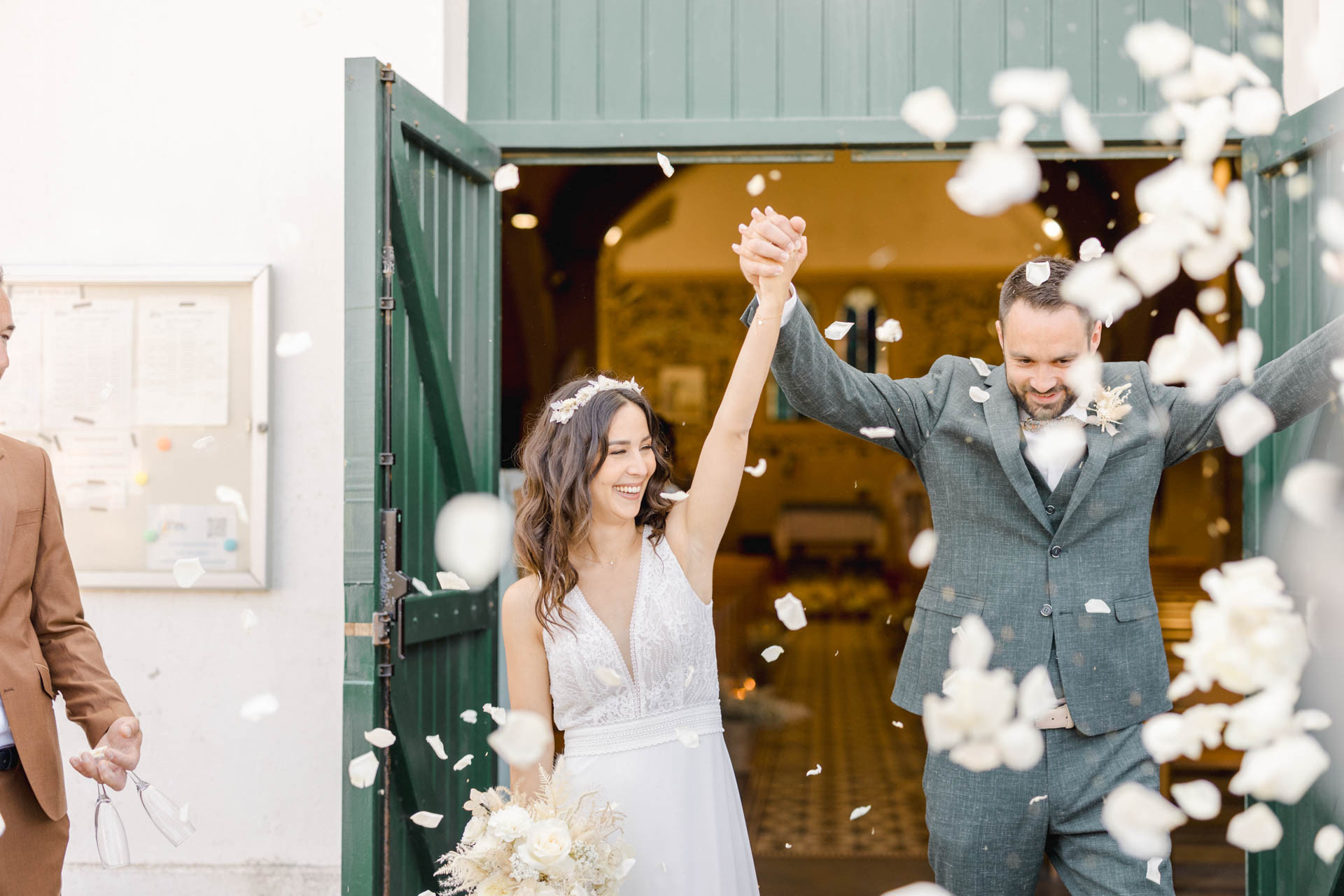 bonheur événement robe sourire mariage