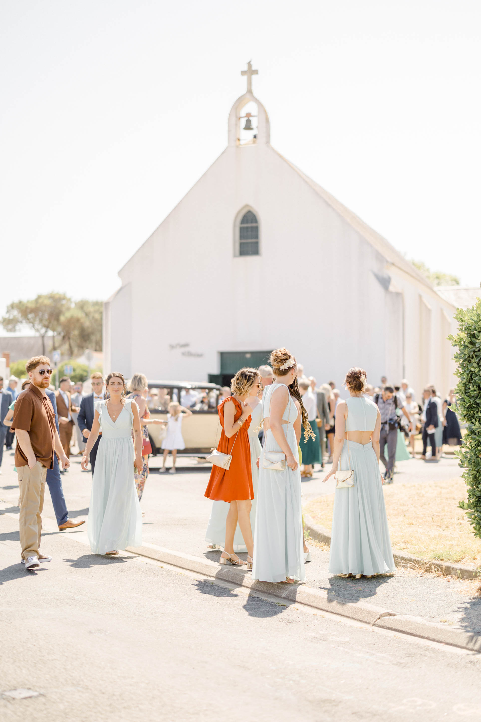 robe mariage beige gris marron