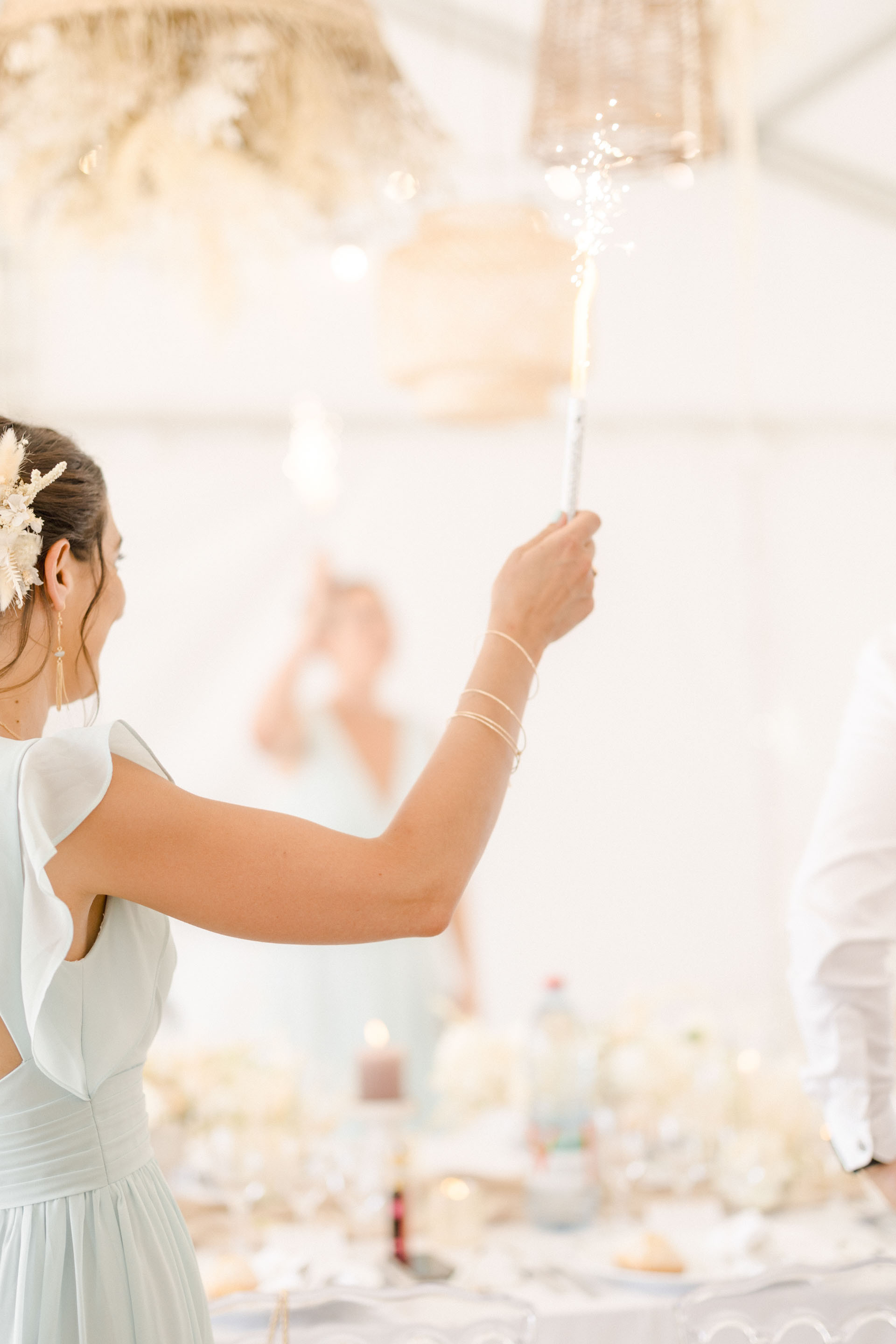 robe mariage beige gris marron