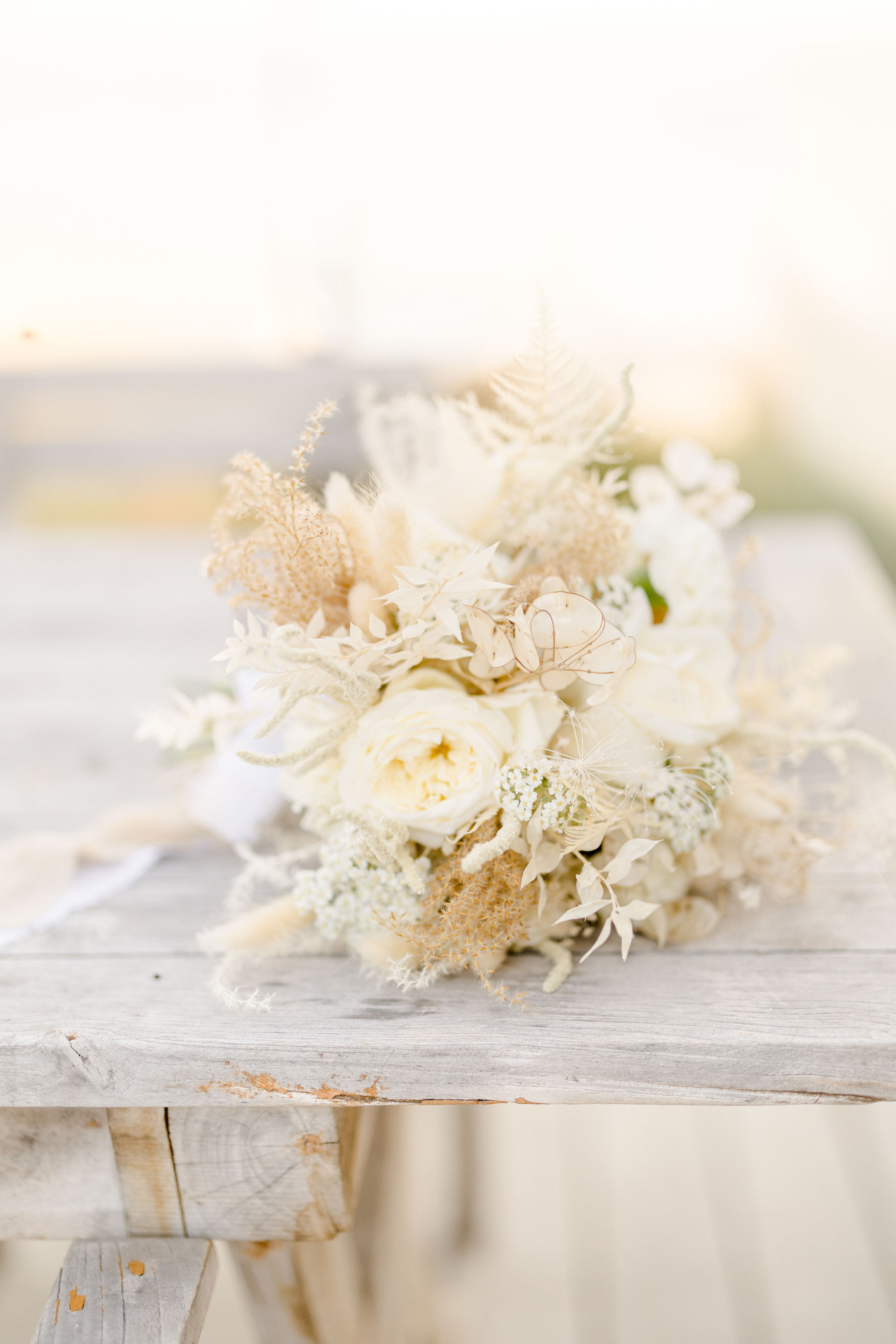 fleur pétale composition florale gris marron