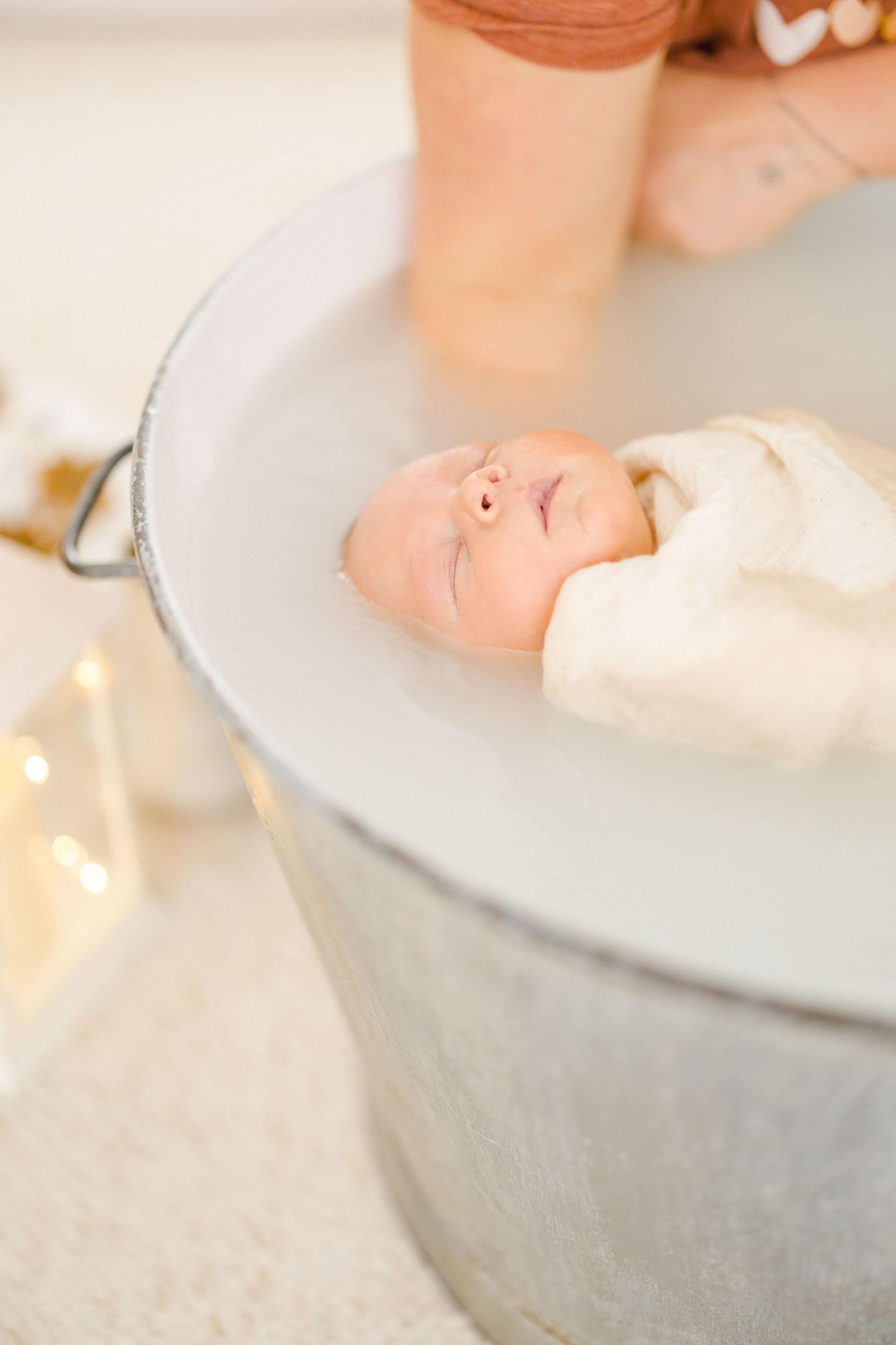 enfant naissance marron gris orange