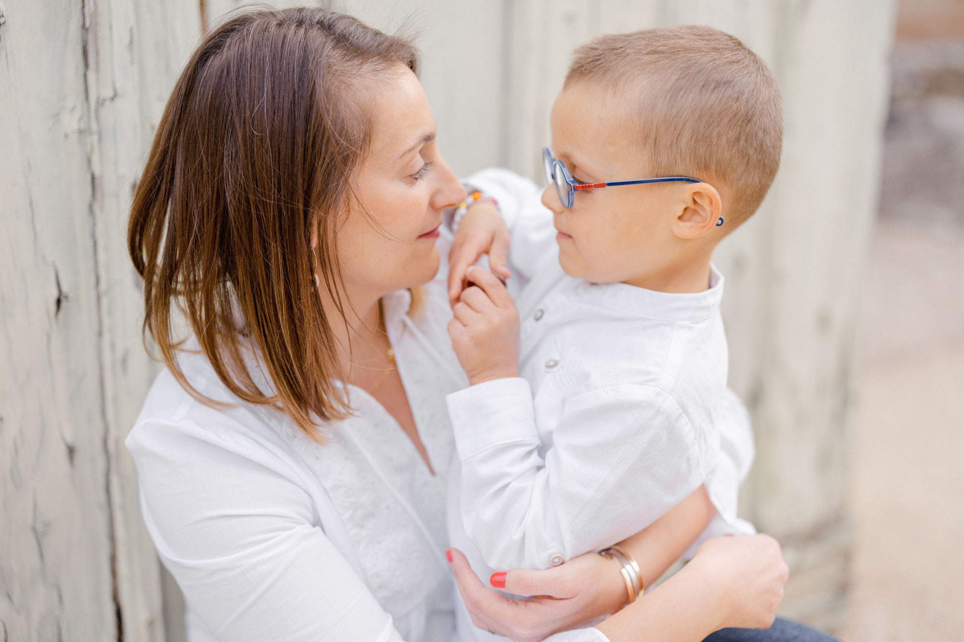 lunettes bonheur enfant marron gris