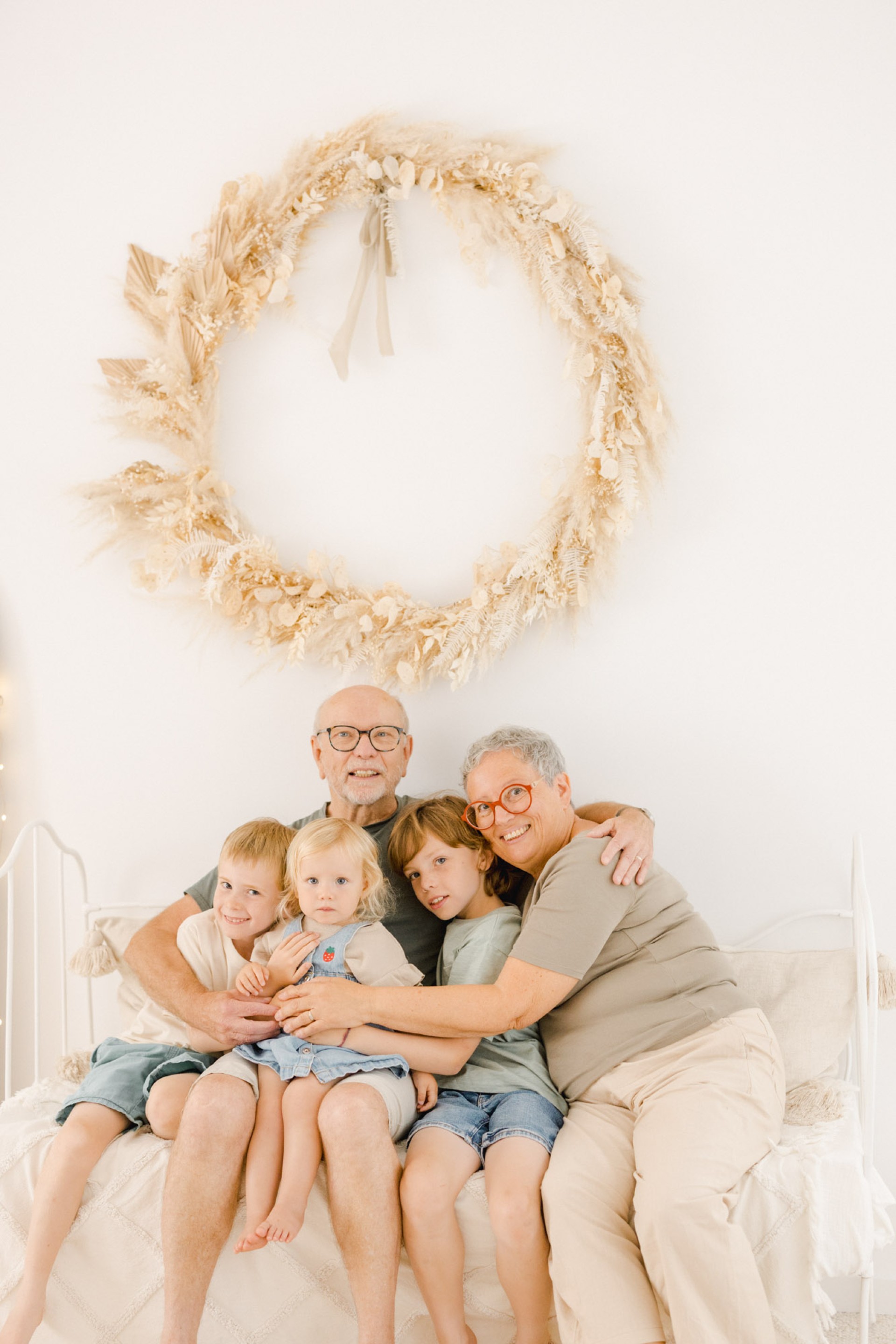 beige rose gris marron grand-parent