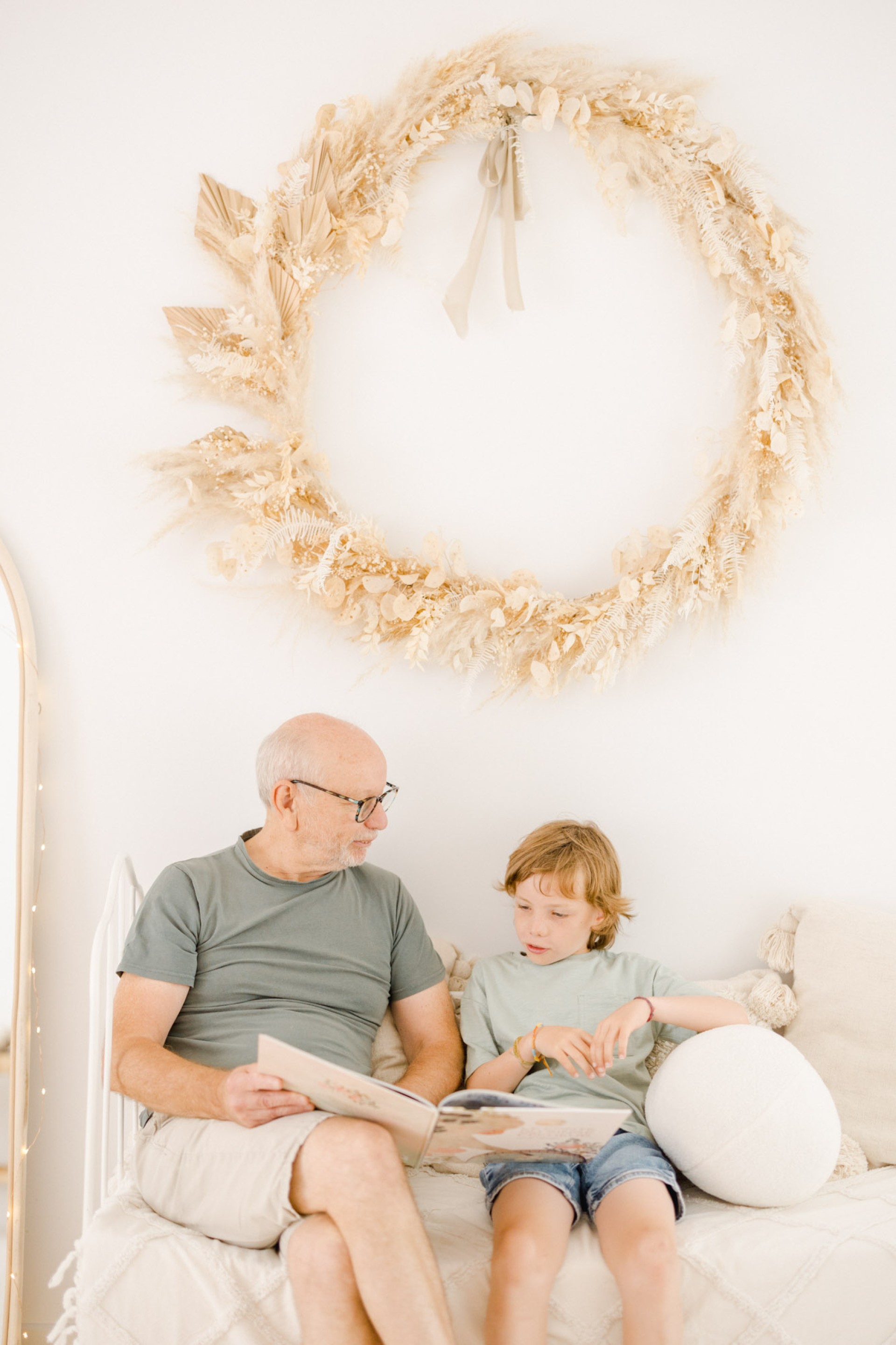 beige gris marron grand-parent studio