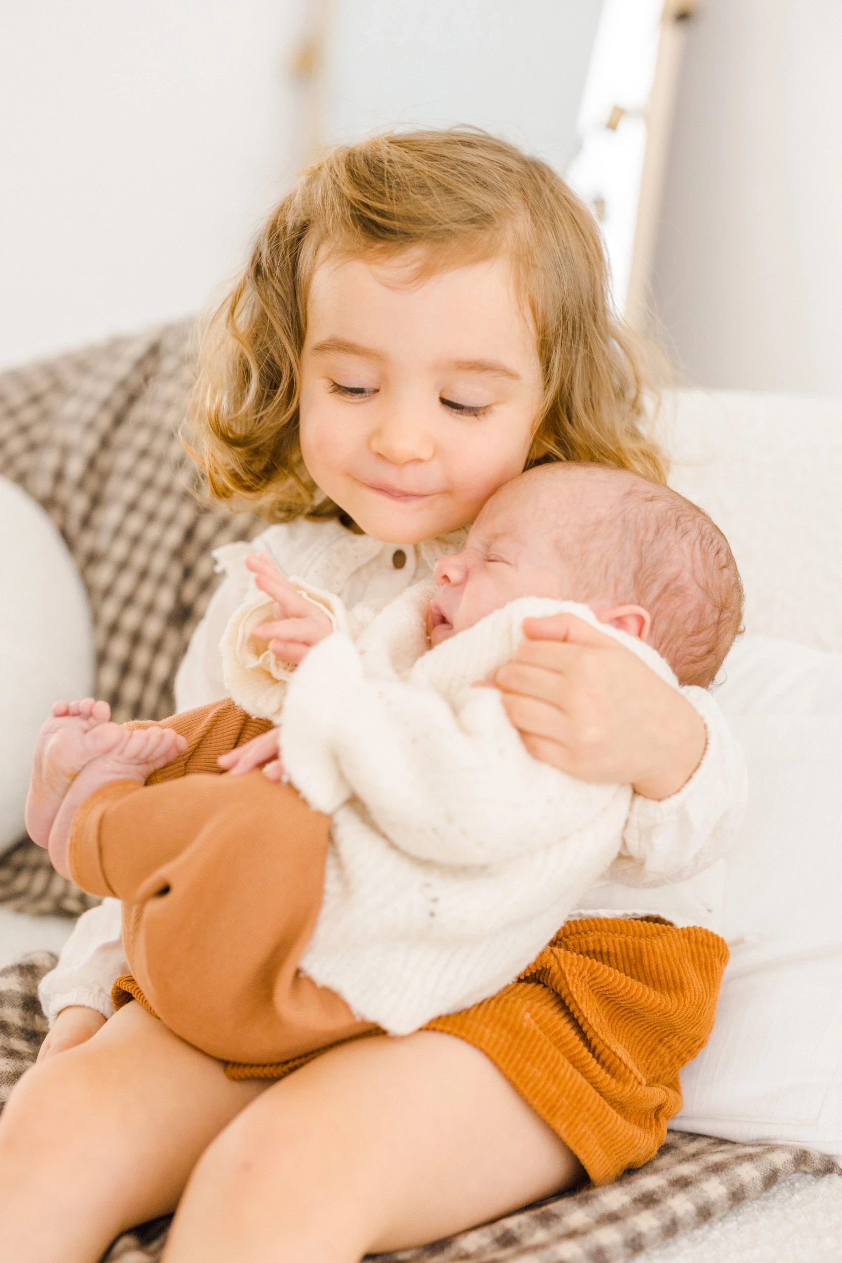 Séance de Noël famille au studio