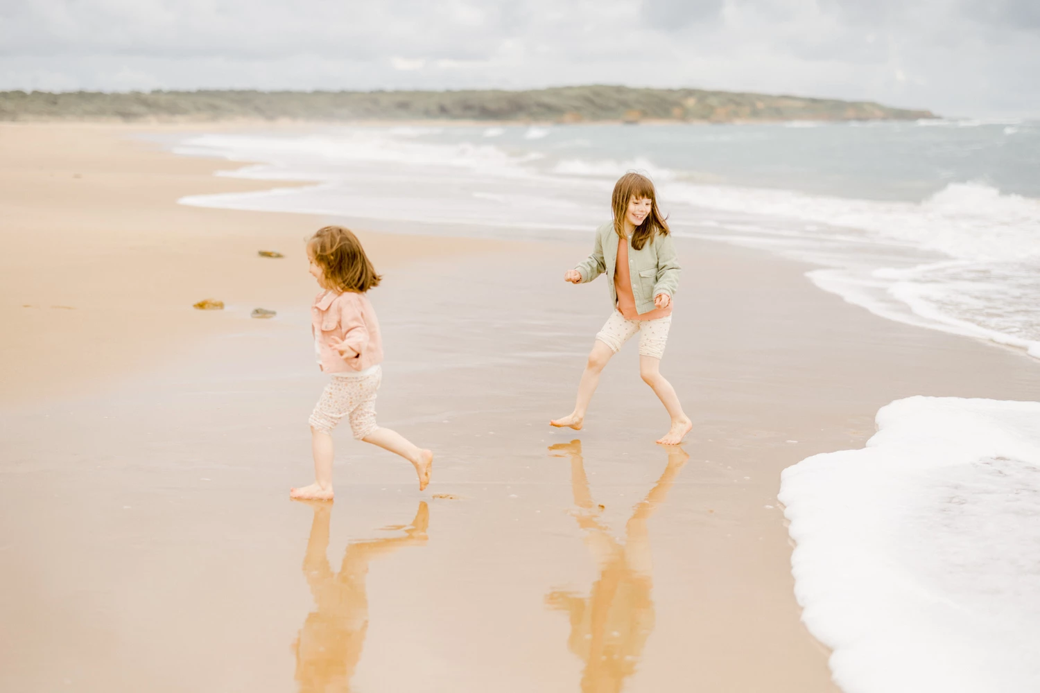 plage bonheur sable côte marron