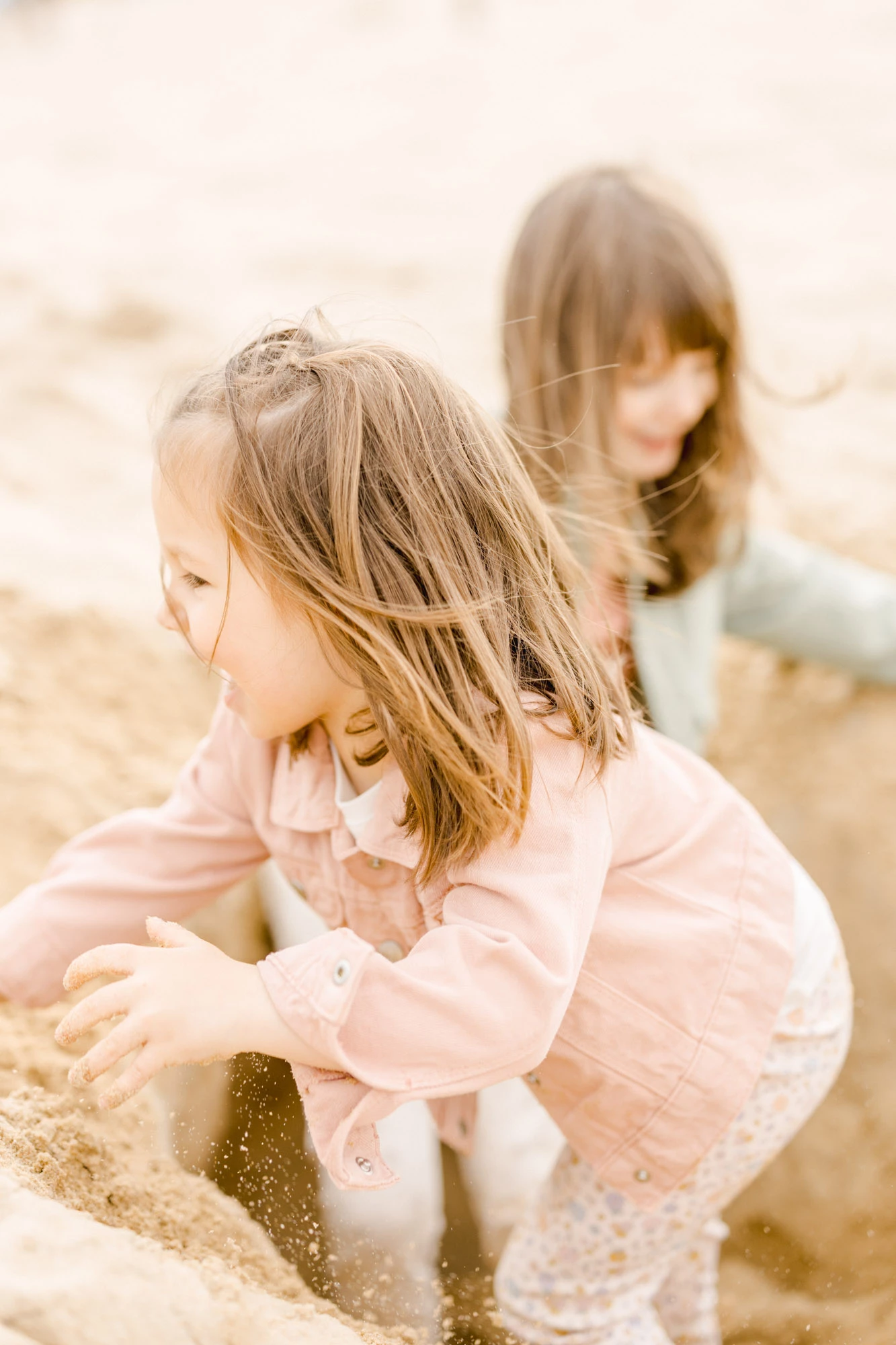 rose enfant sable bonheur beige