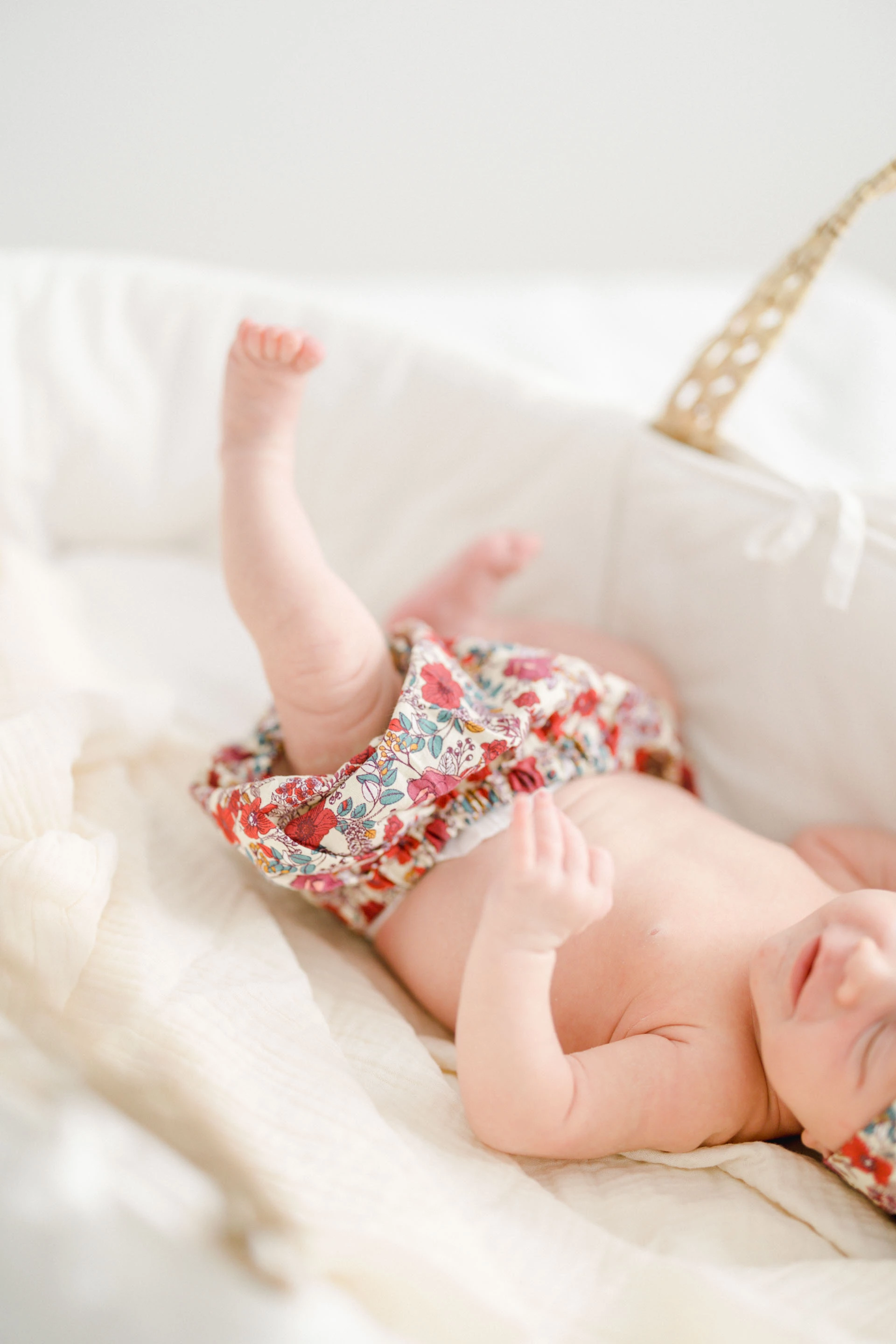 enfant rose bandeau marron gris