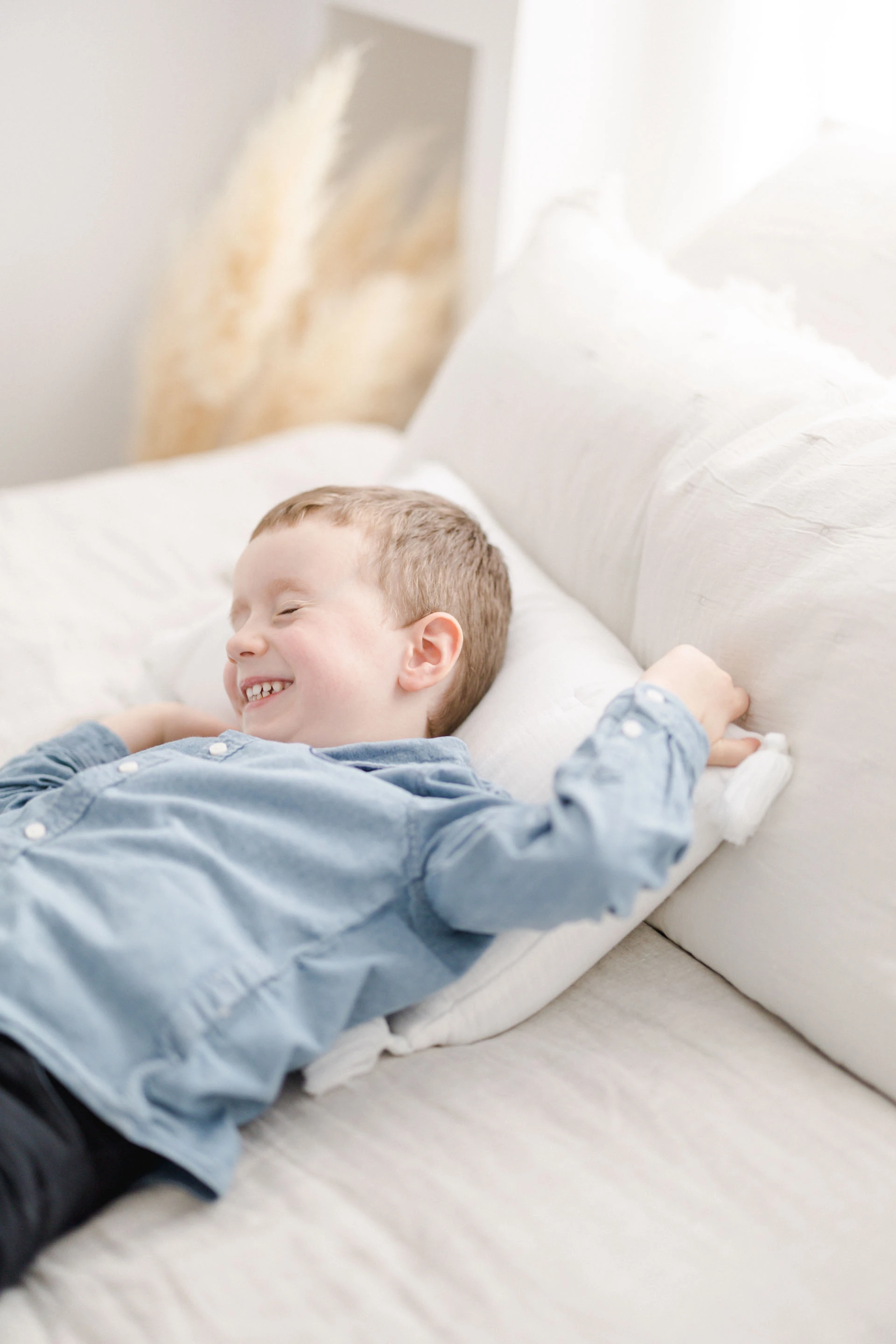 enfant meubles gris marron lit