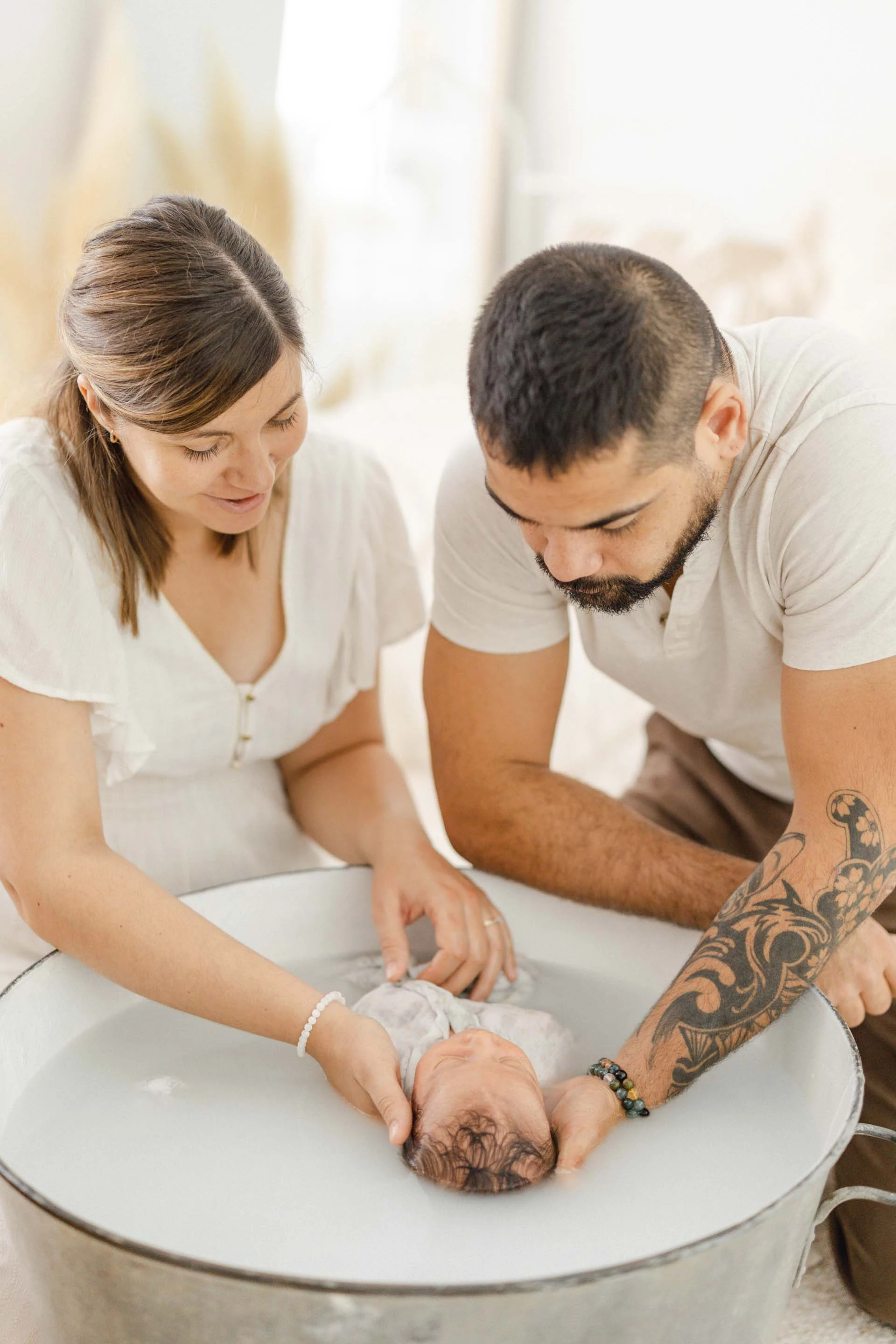 enfant amour naissance gris bébé