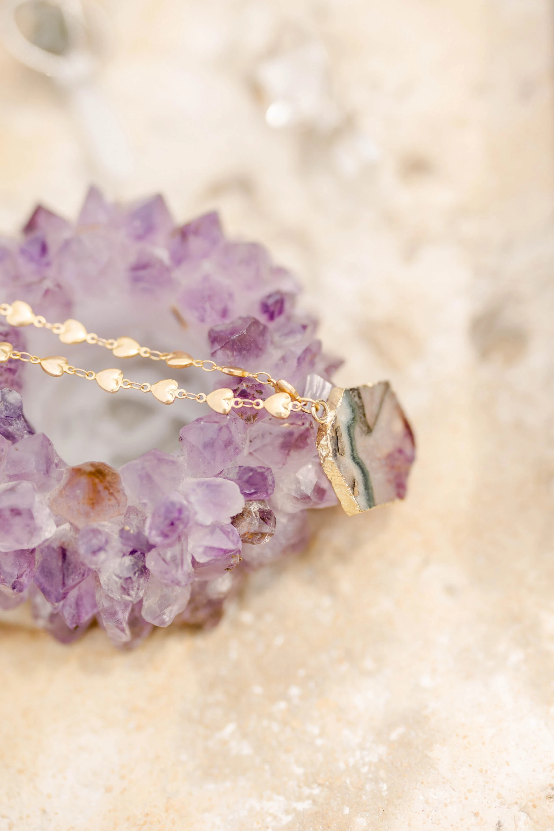 améthyste gemme quartz rose cristal