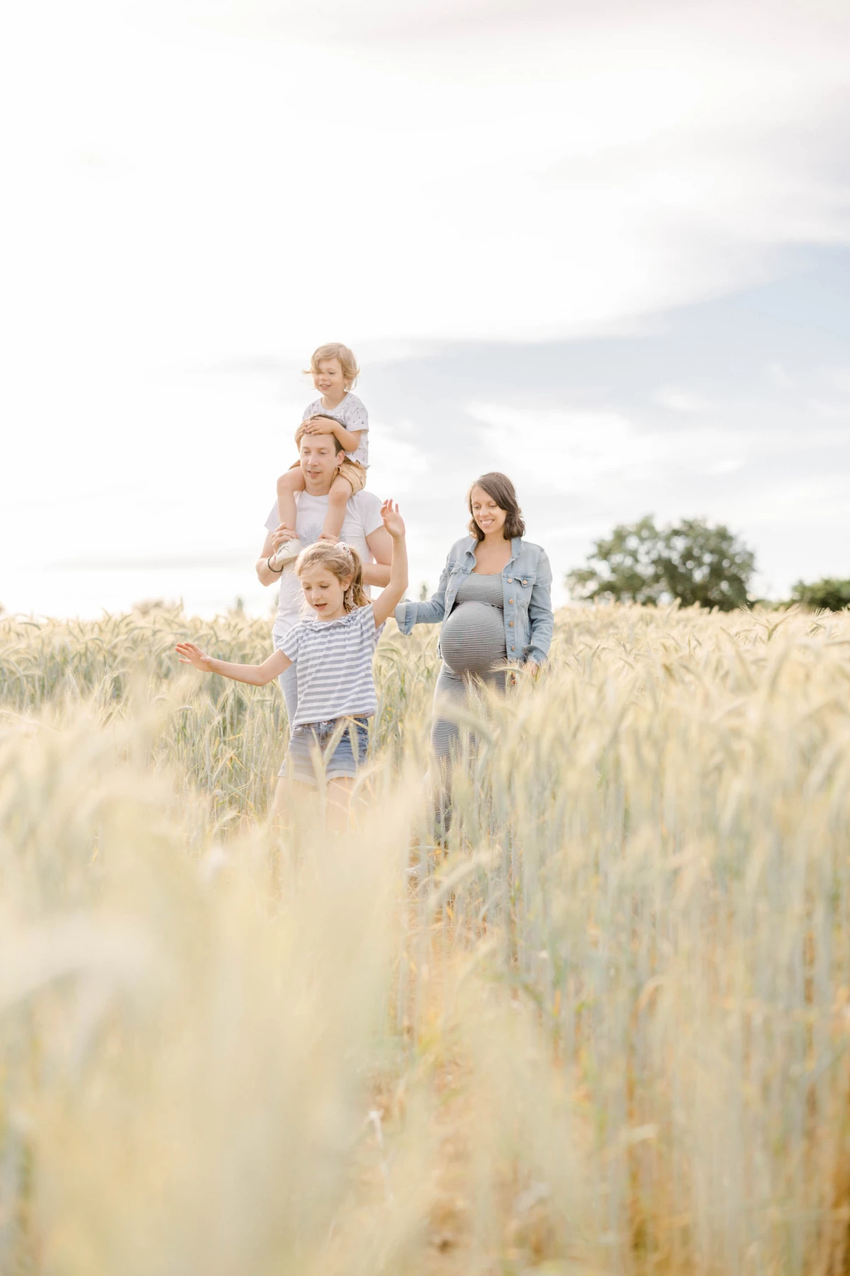 bonheur événement robe enfant champ