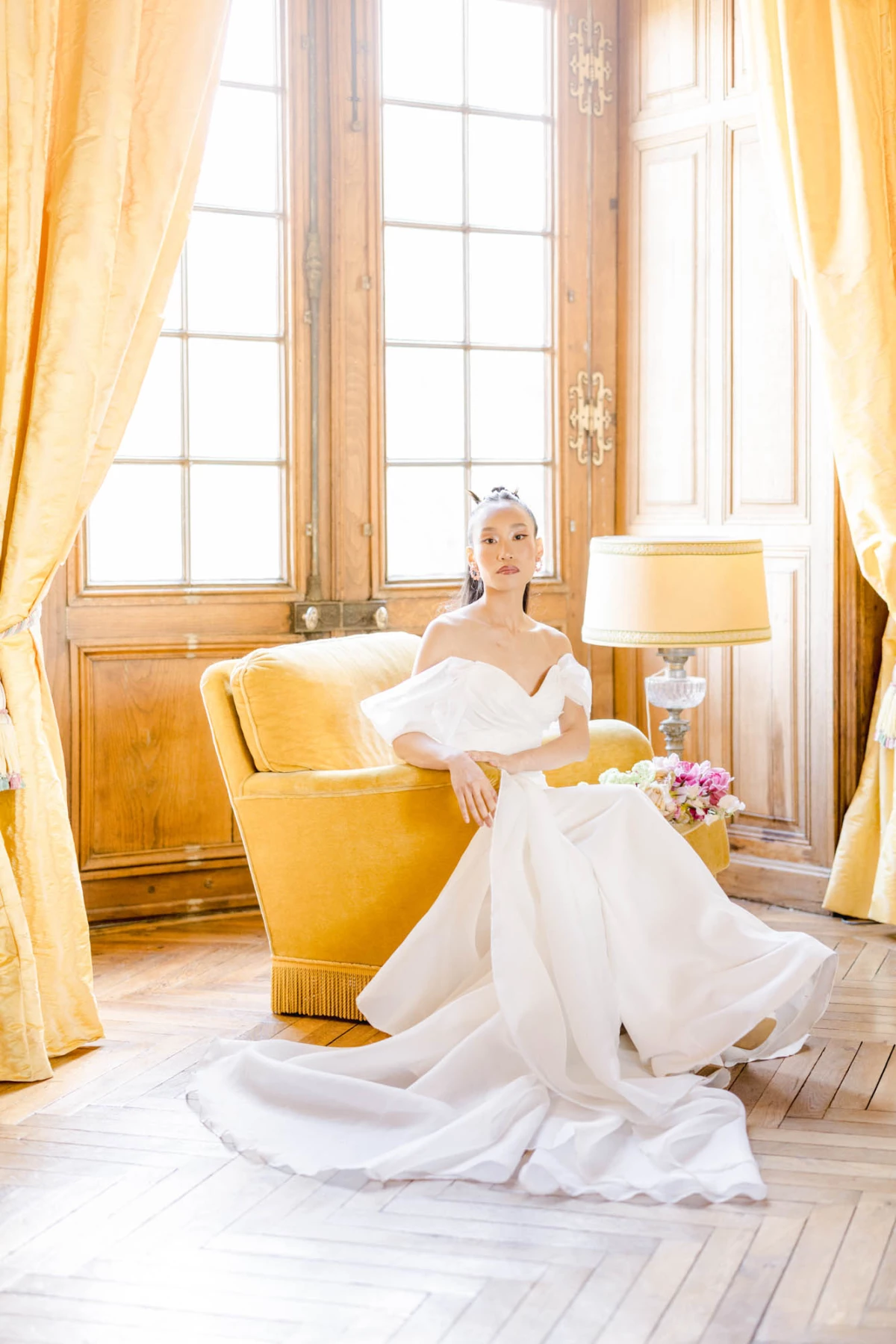 robe rose marron orange gris