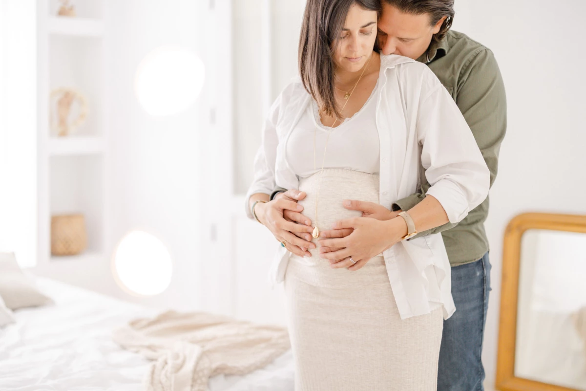 amour beige gris marron grossesse