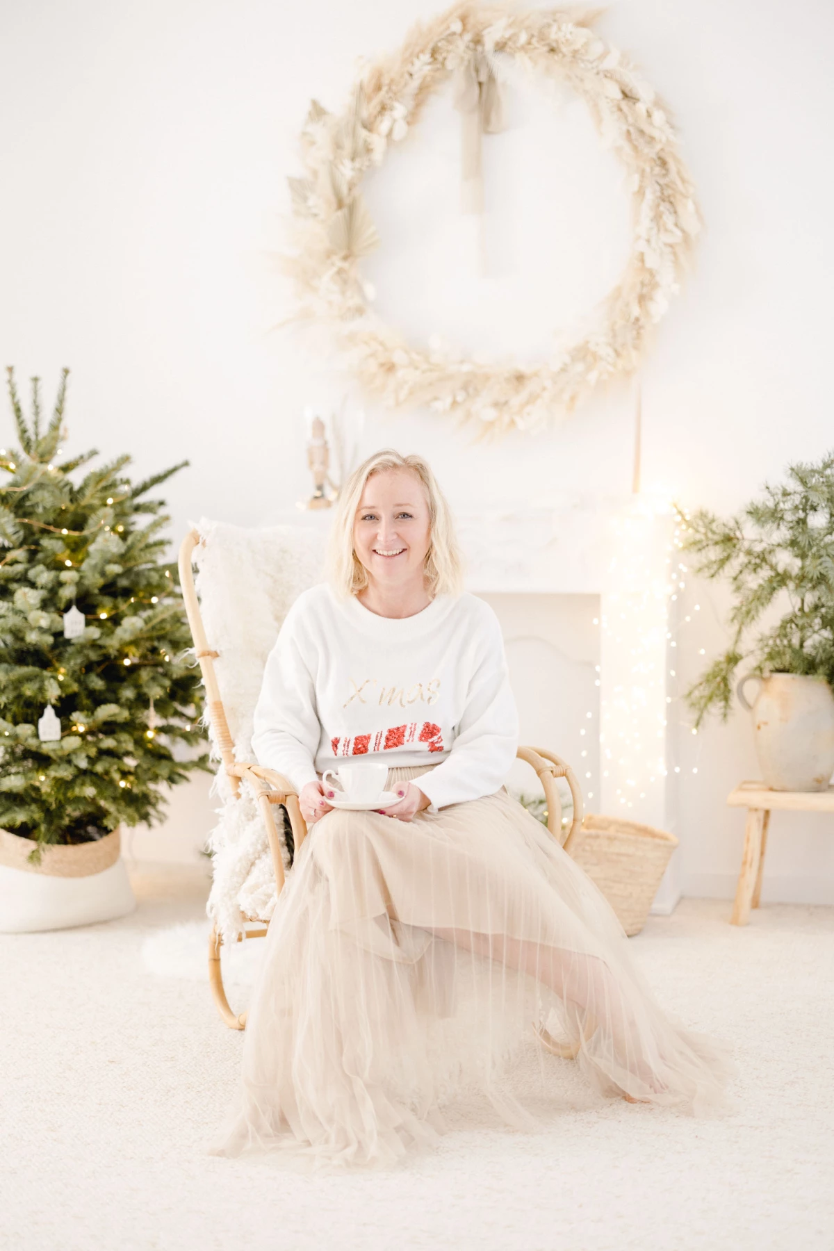 événement rose bonheur beige gris