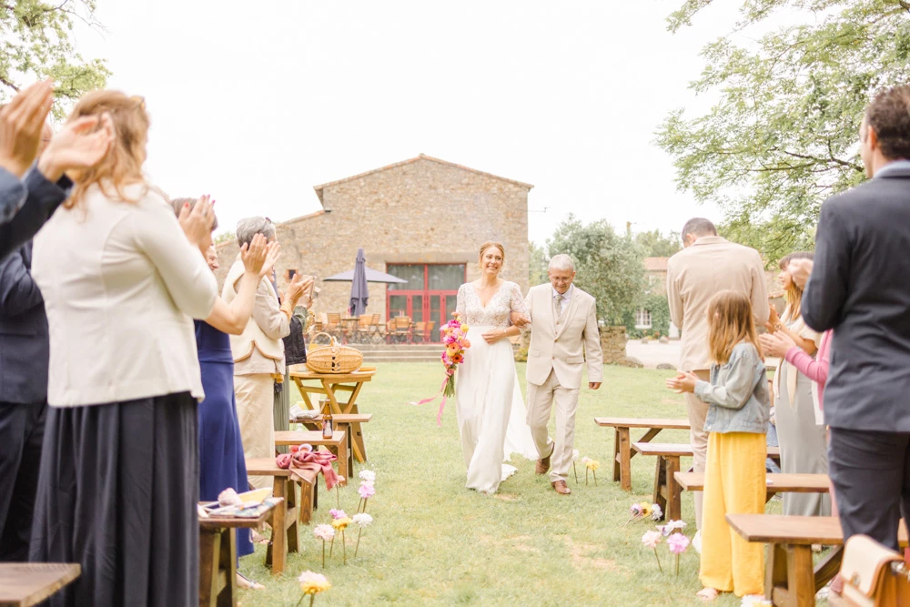 événement bonheur robe mariage gris