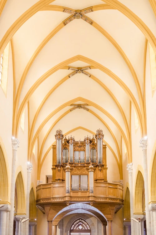 verre colonne moulage rose orange