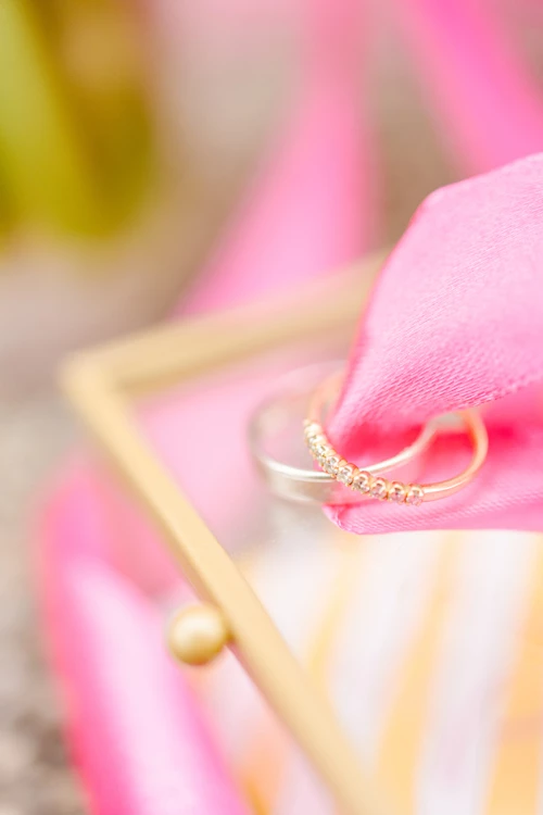 rose bijoux bague de mariage bague de fiançailles gemme