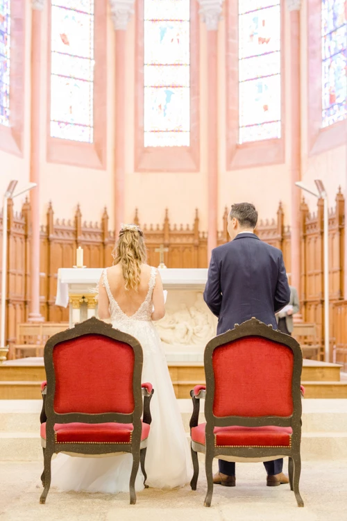 bonheur sourire robe composition florale rose