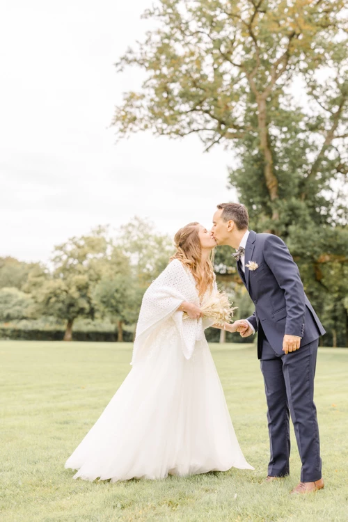robe bonheur événement mariage gris