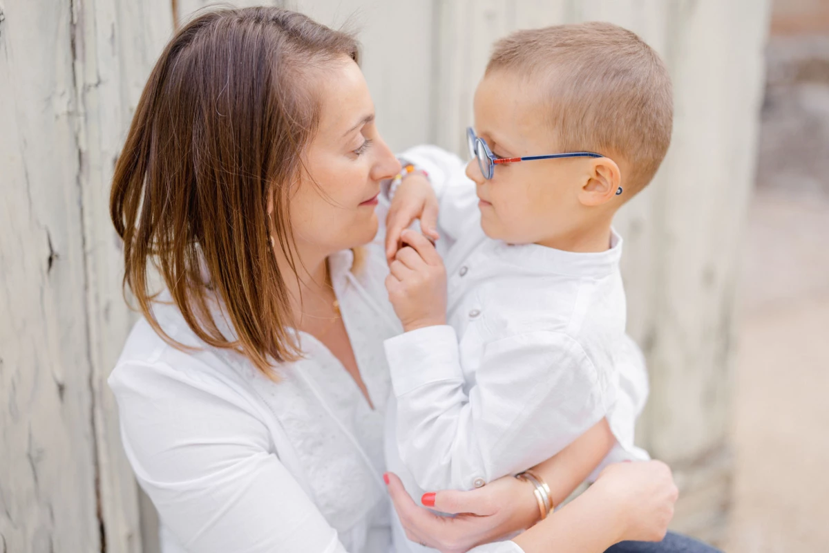 lunettes bonheur enfant marron gris