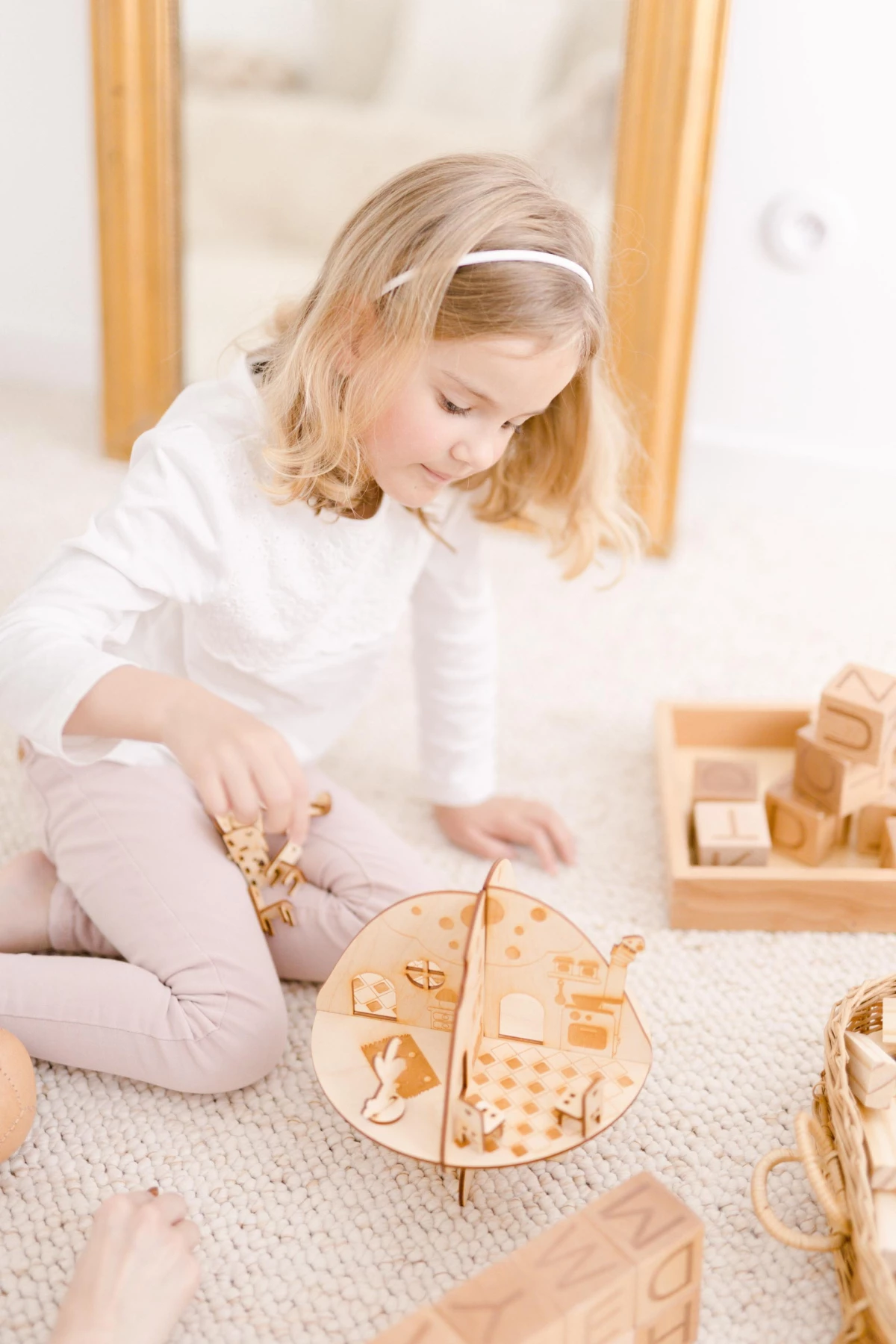 jouet enfant puzzle jouer gris