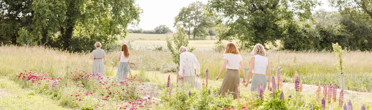 Séance champs de fleurs
