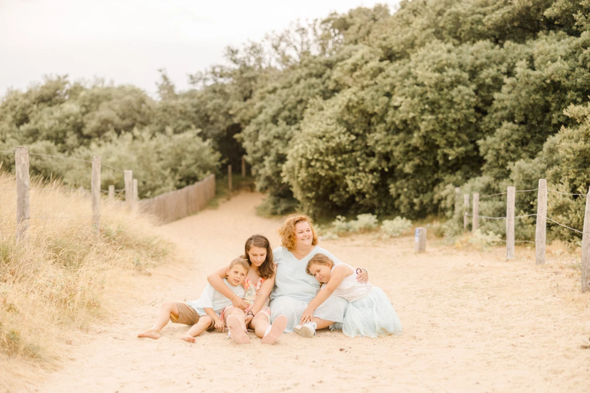 bonheur événement robe sable enfant