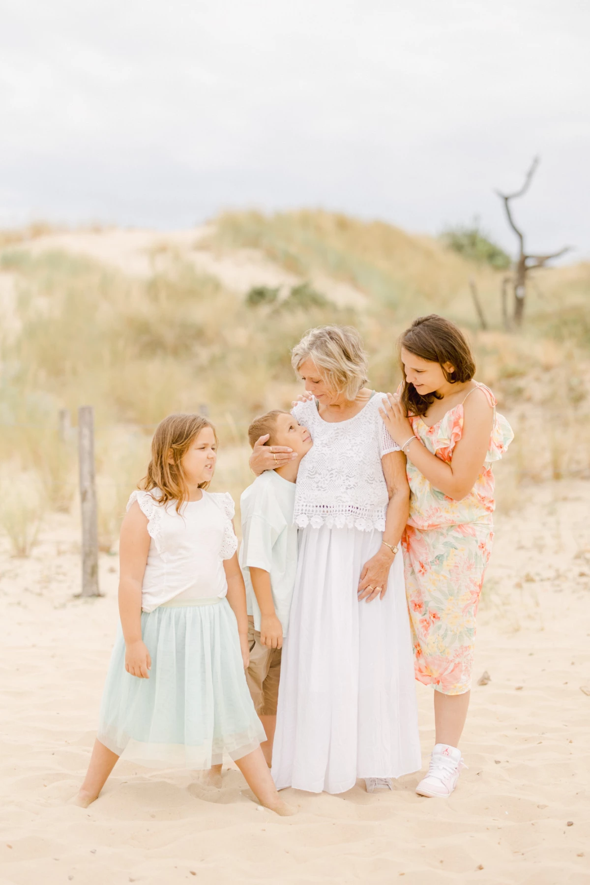 robe événement bonheur rose enfant