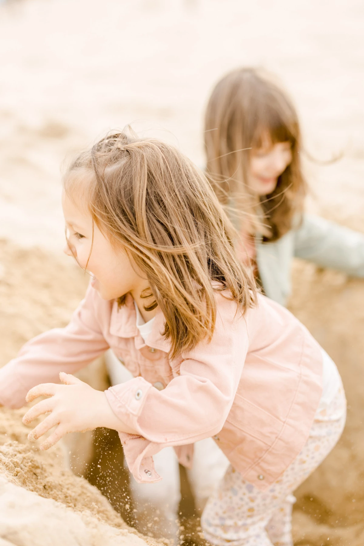 rose enfant sable bonheur beige