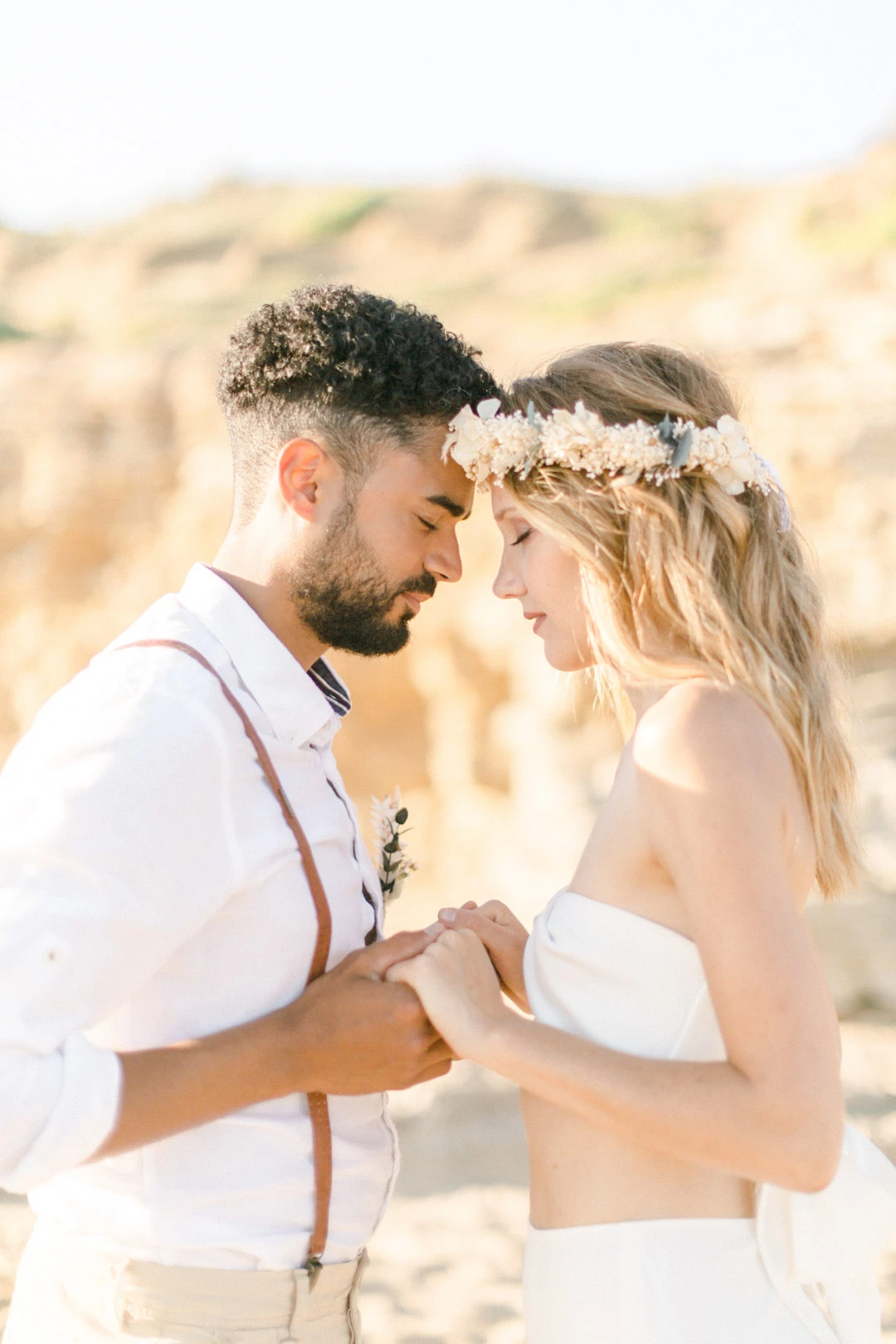 événement robe bonheur amour beige