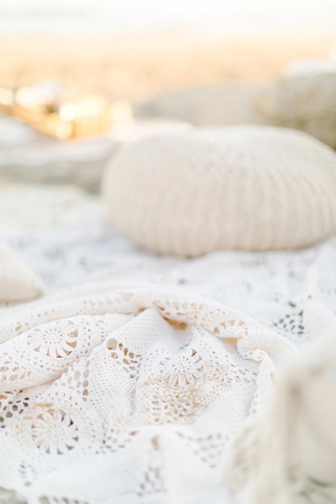 dentelle laine artisanat gris