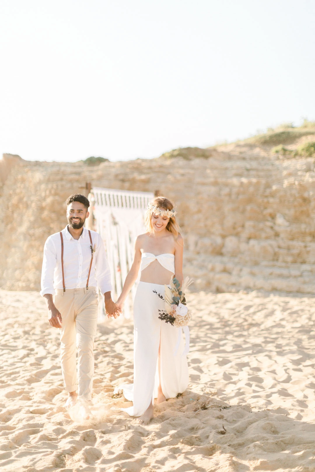 événement robe bonheur gris marron