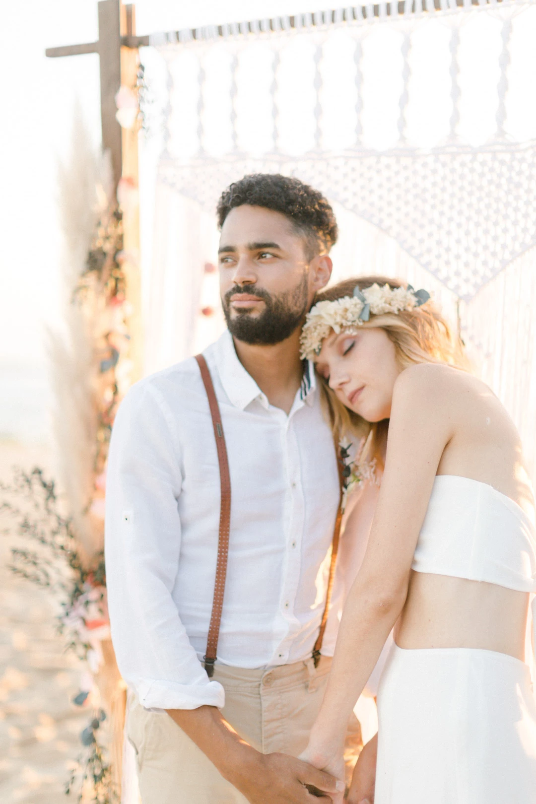 robe événement gris nature mariage