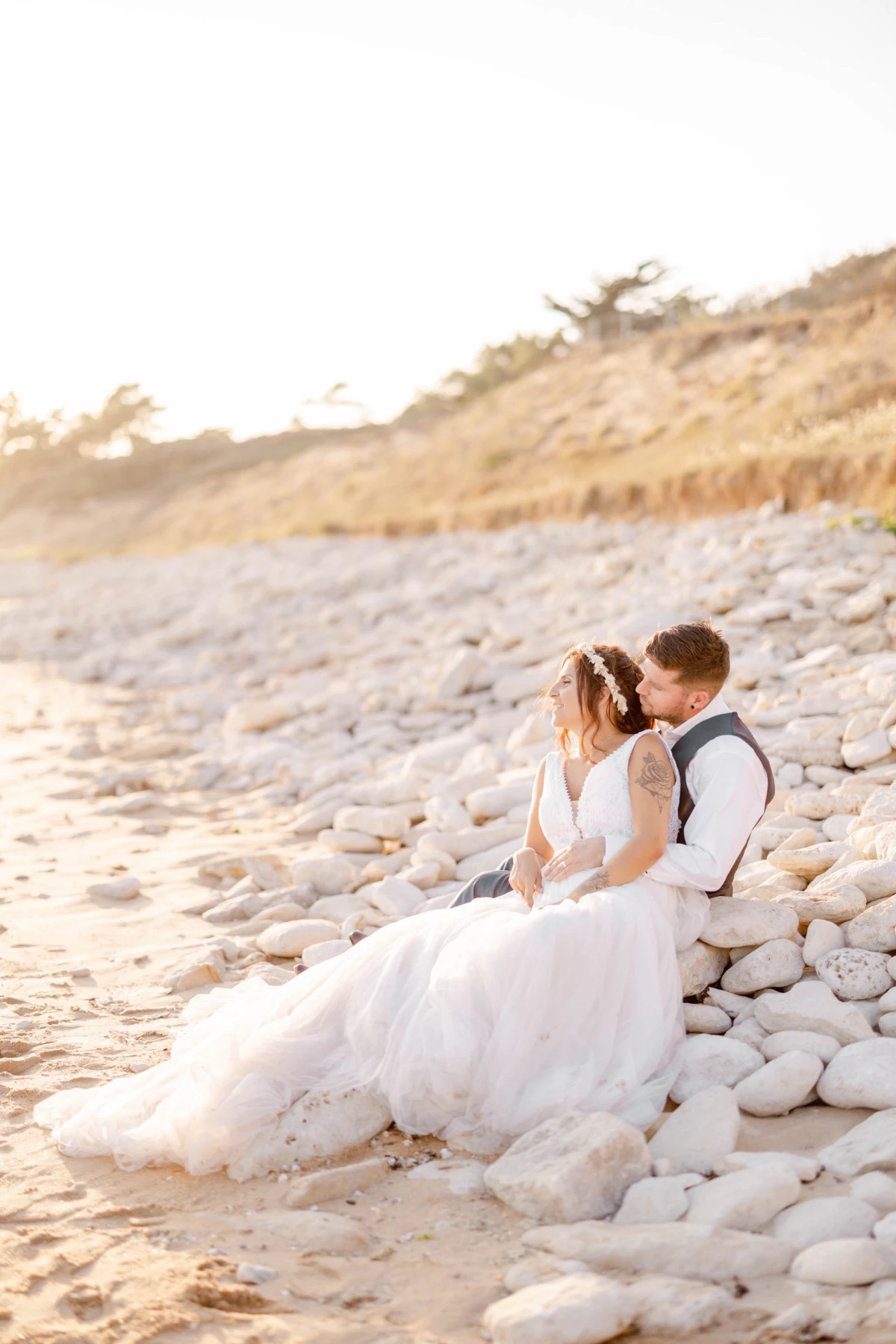 événement bonheur robe romance plage