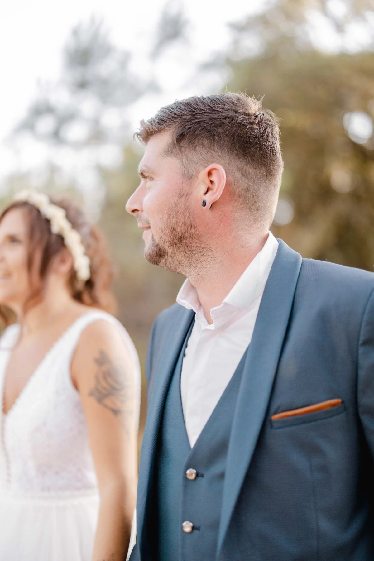 bonheur robe sourire amour mariage