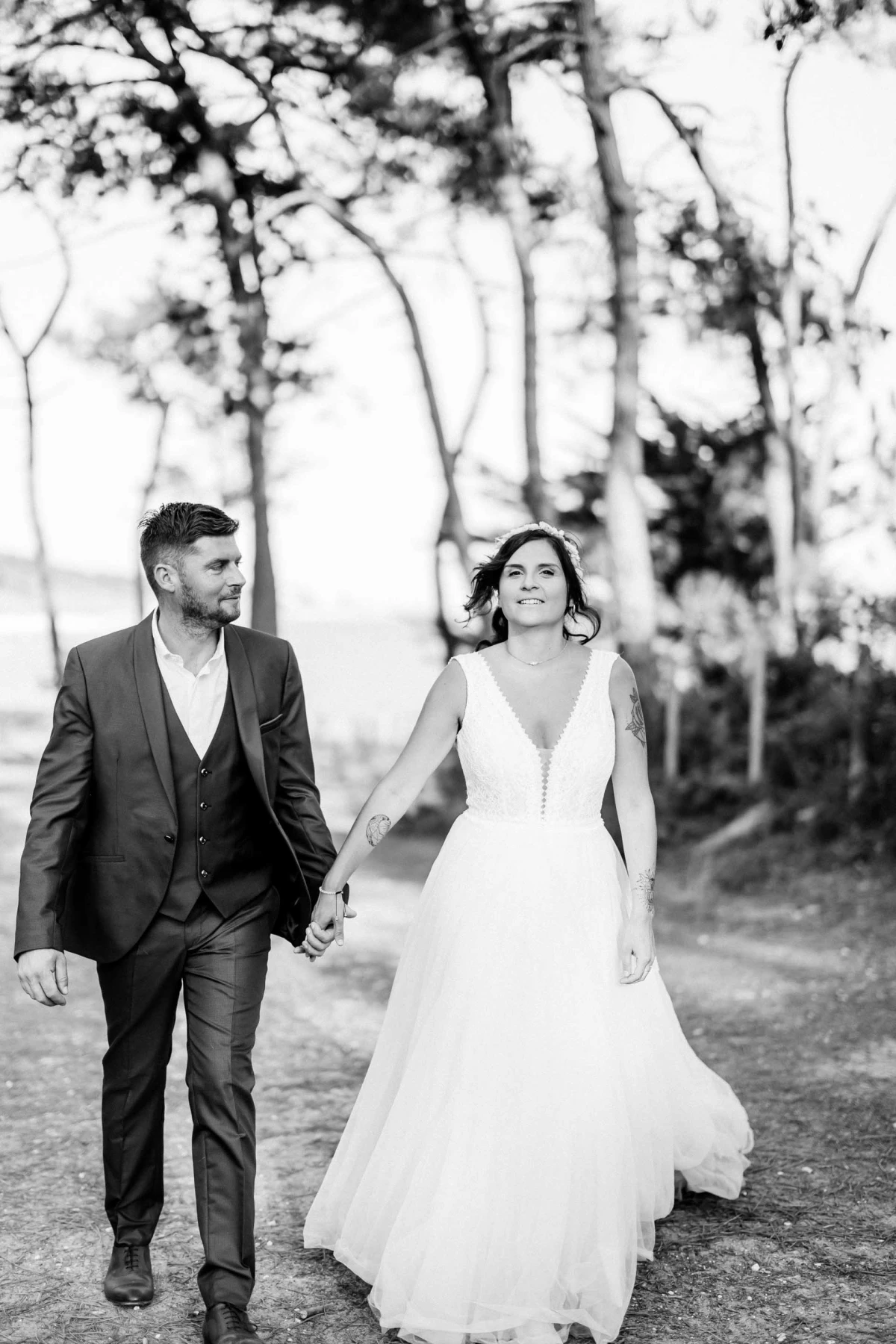 bonheur sourire robe amour gris