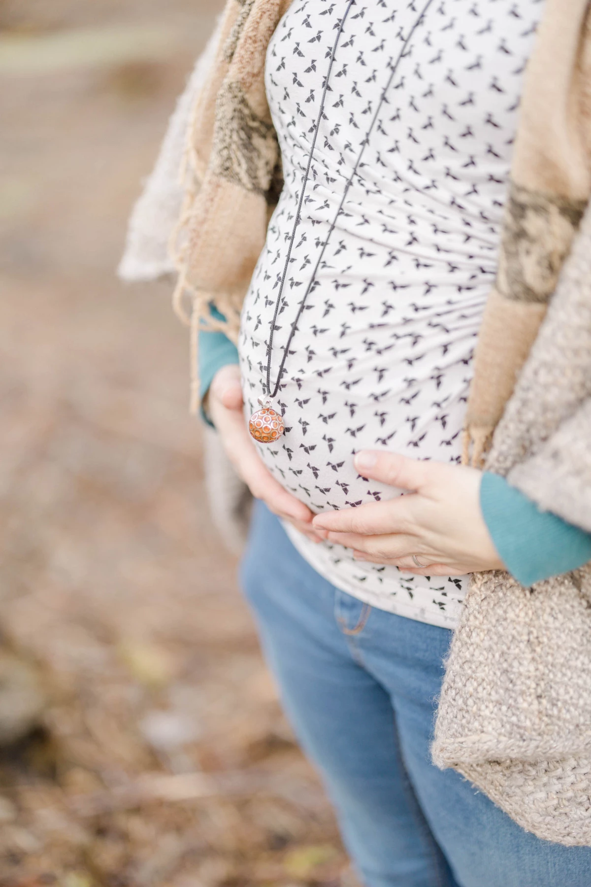 laine gris marron jean extérieur