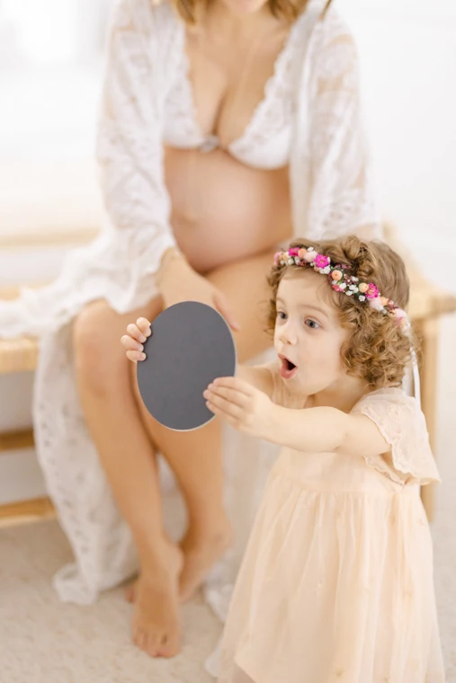 enfant amour gris marron studio