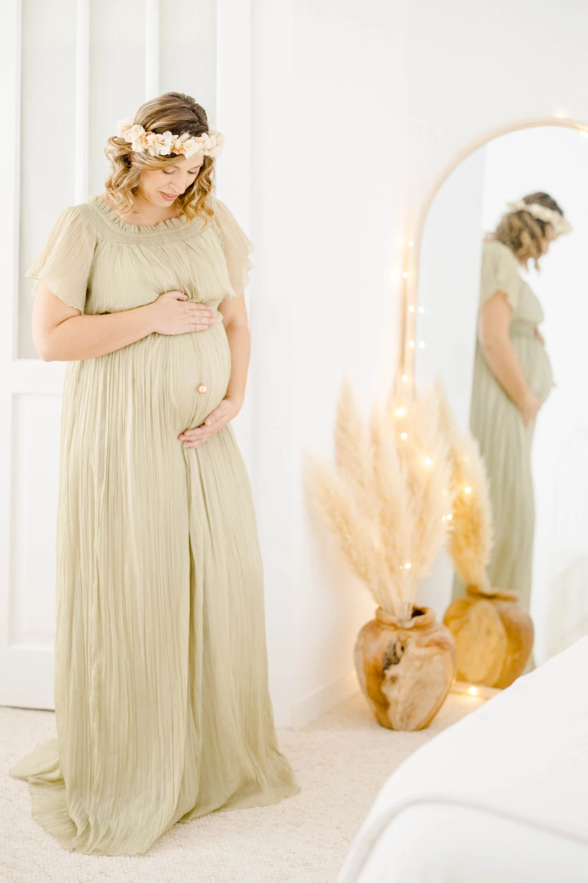 robe rose beige gris marron