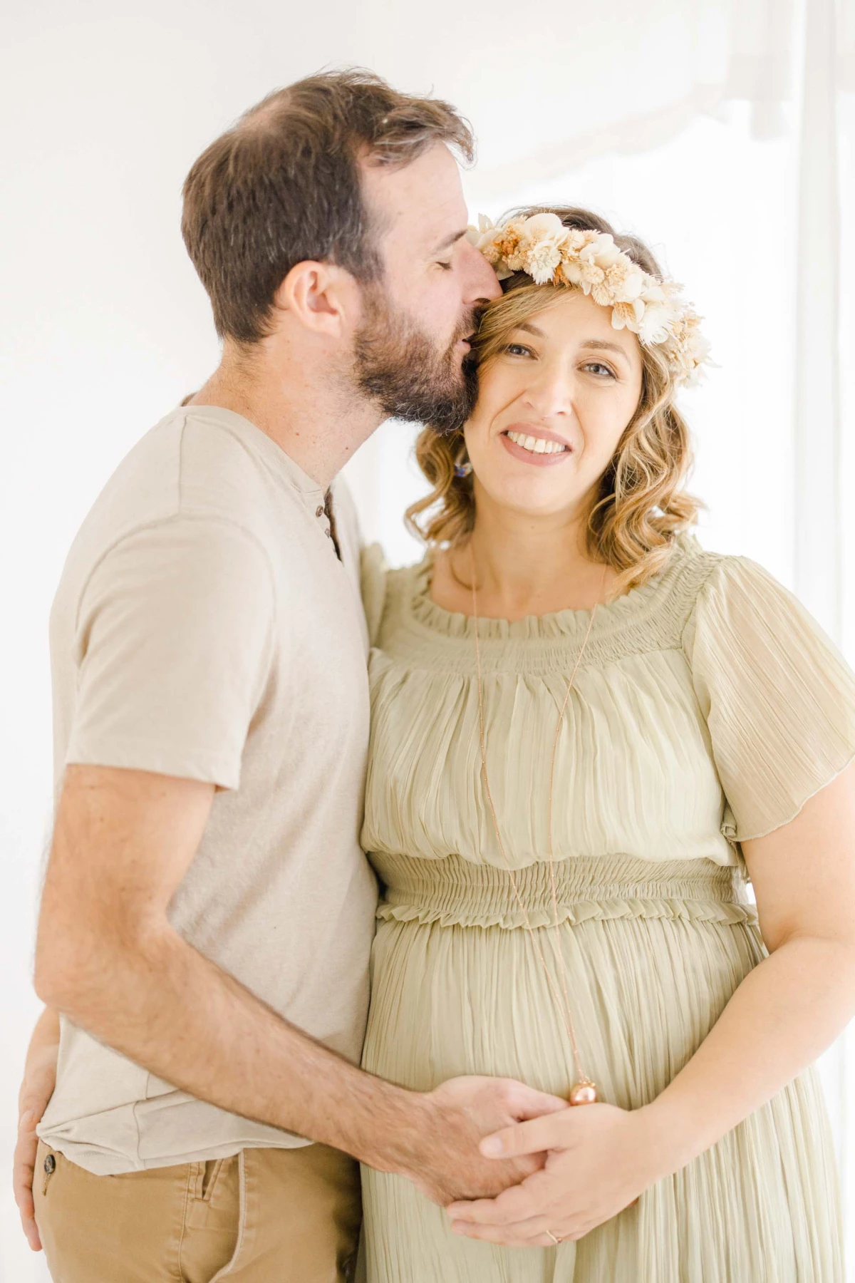 cheveux bonheur robe sourire enfant