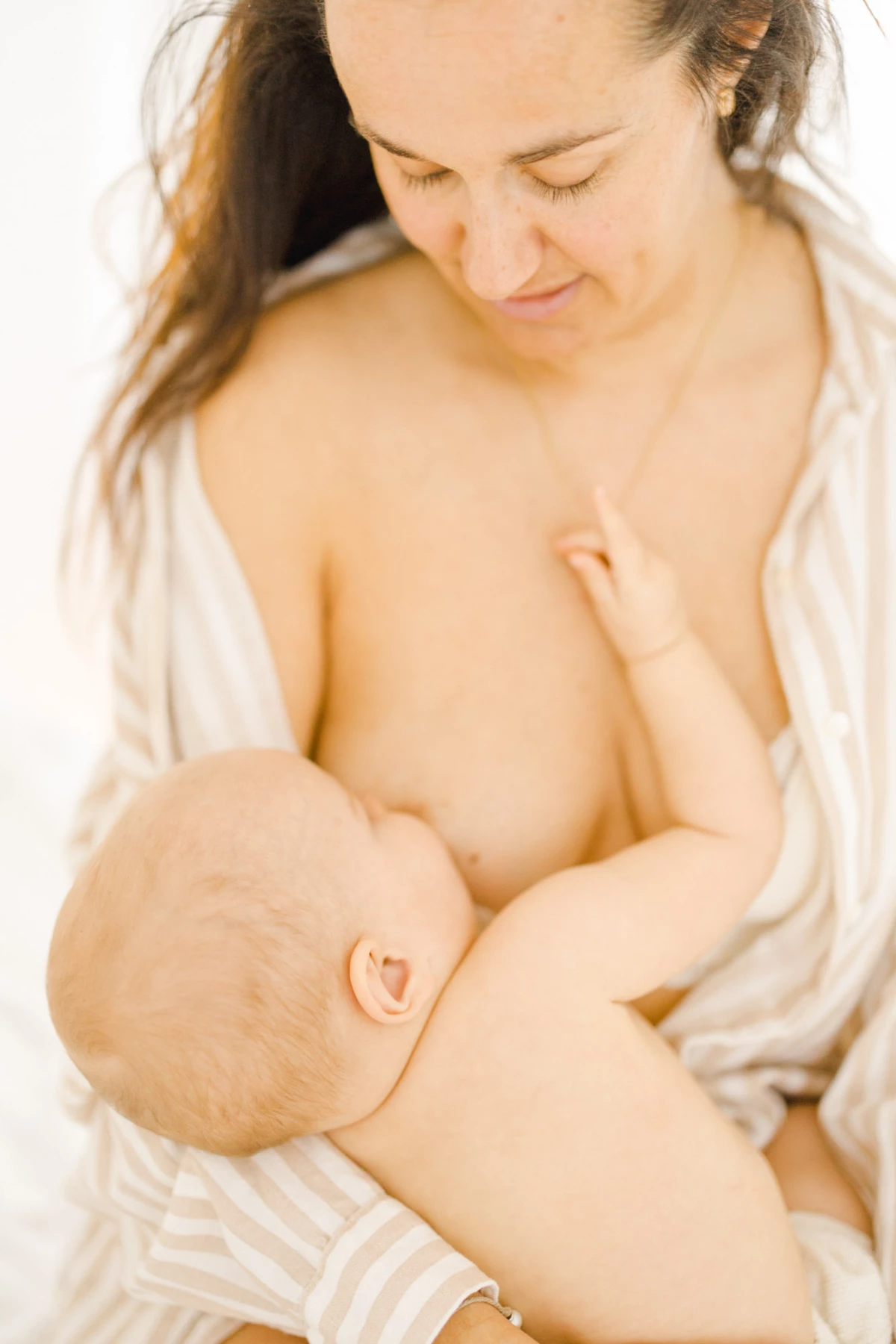 enfant bonheur amour rose marron