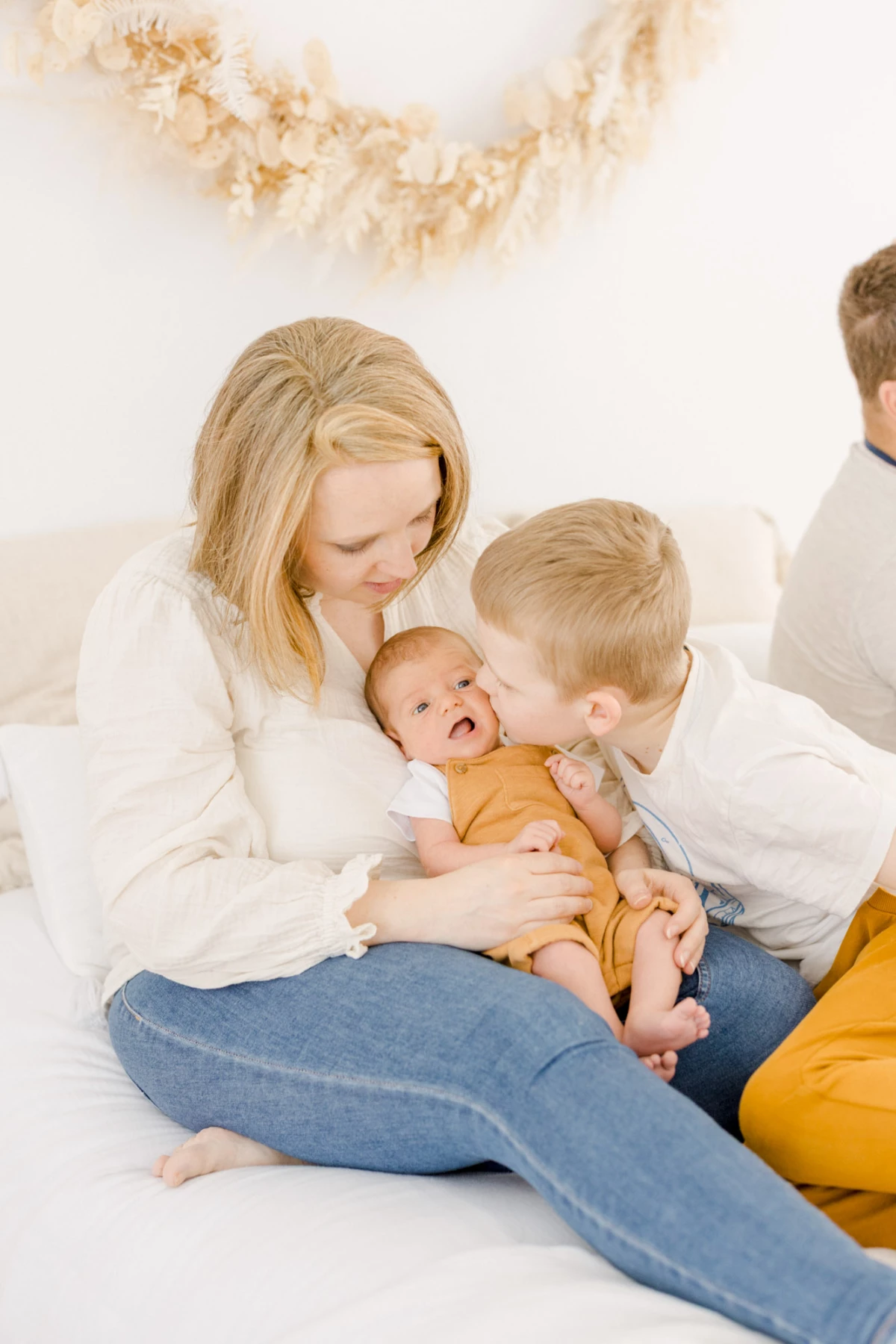 bonheur enfant amour sourire famille