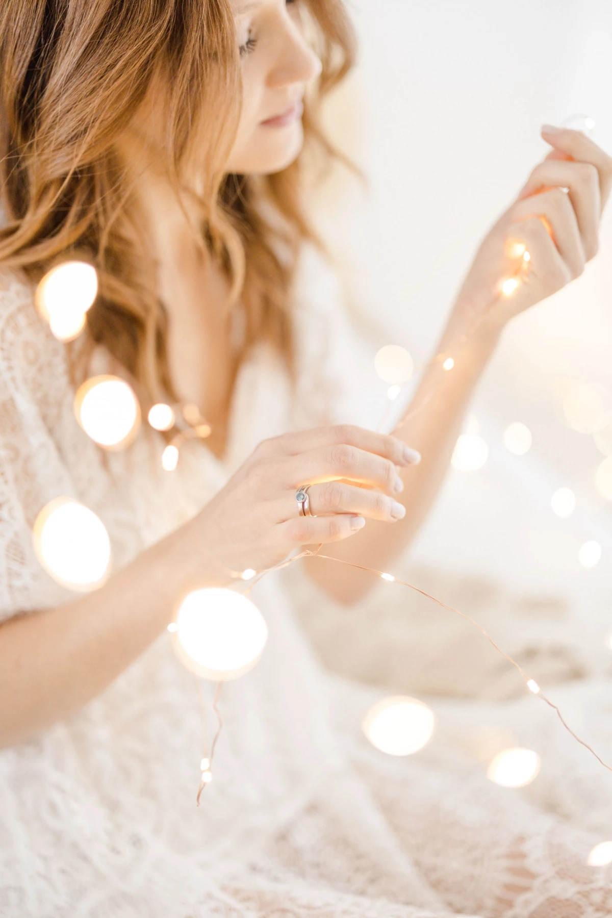 bijoux perle marron gris mariage