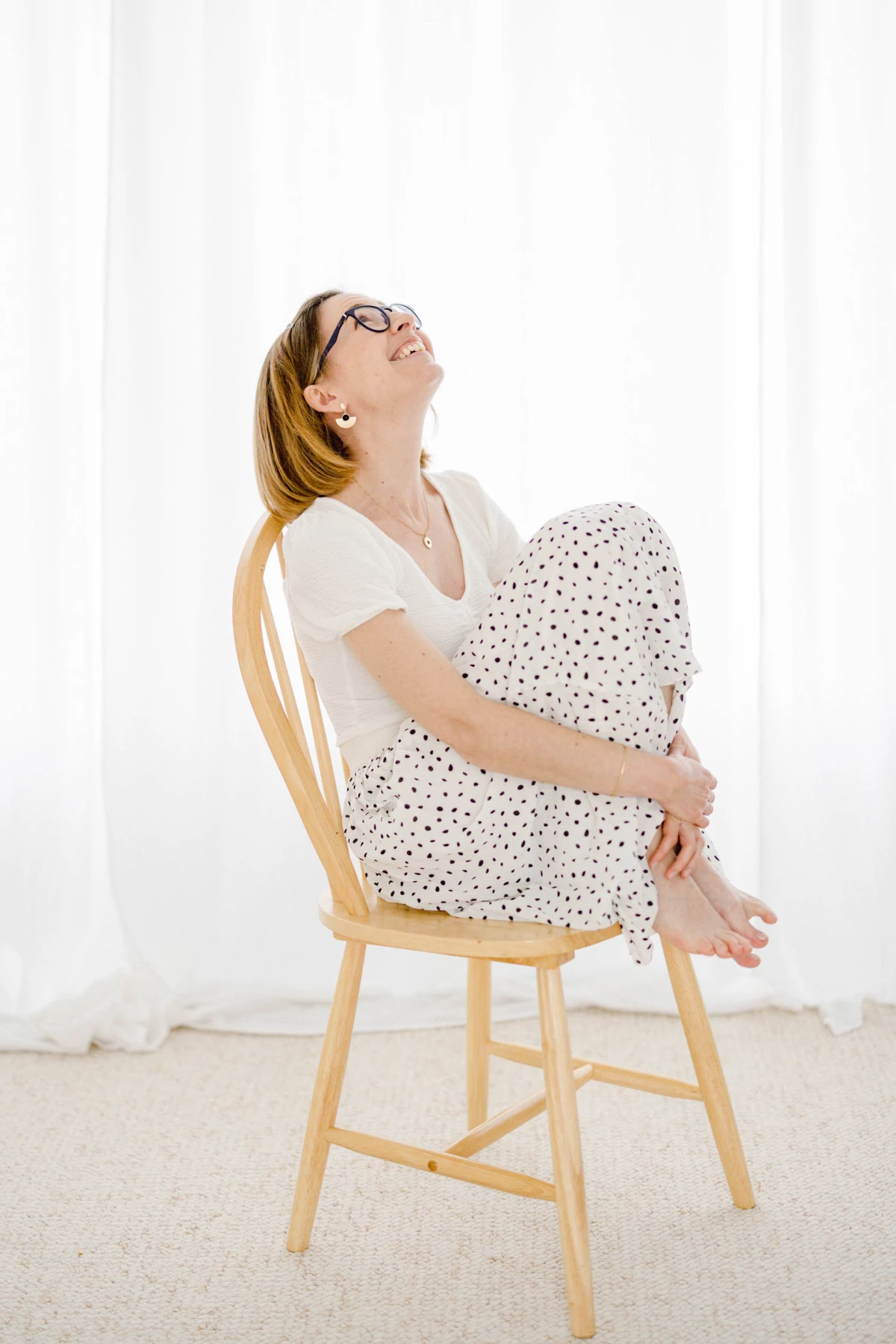 meubles bonheur poignet chaise gris