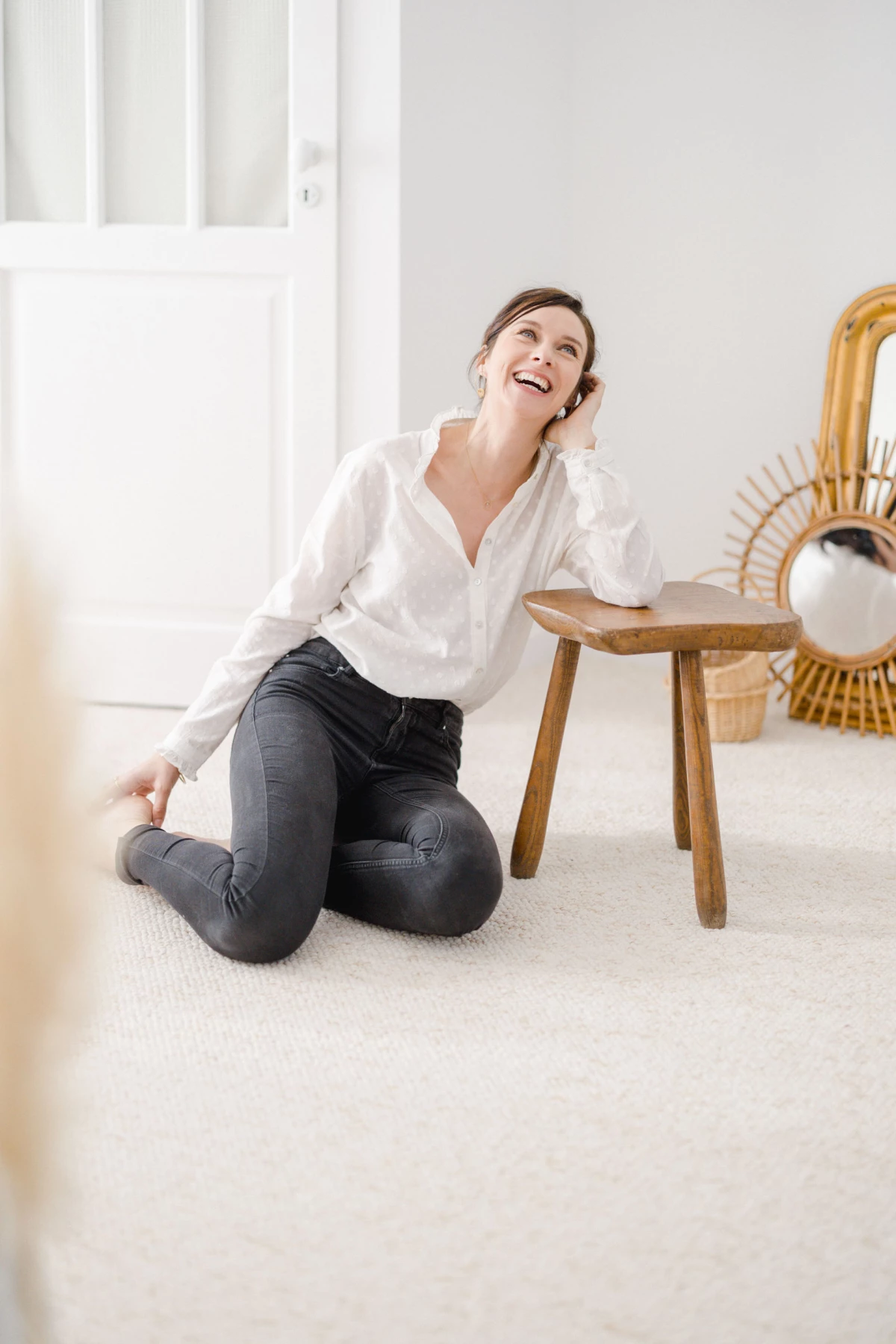 meubles poignet bonheur marron gris