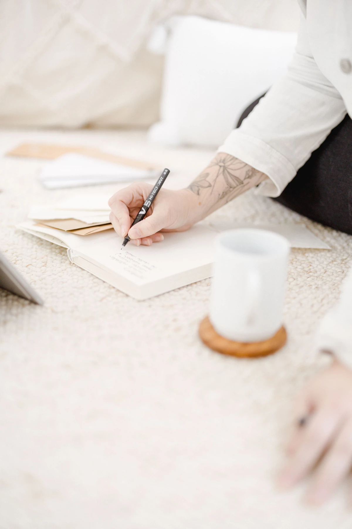 fournitures de bureau papier poignet papeterie stylo