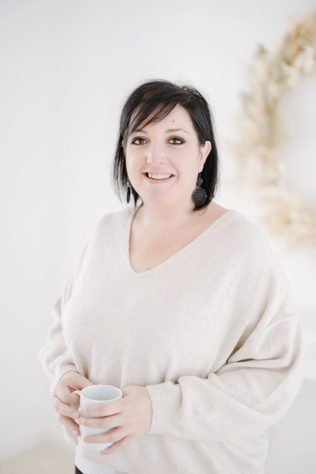 sourire bonheur gris professionnel