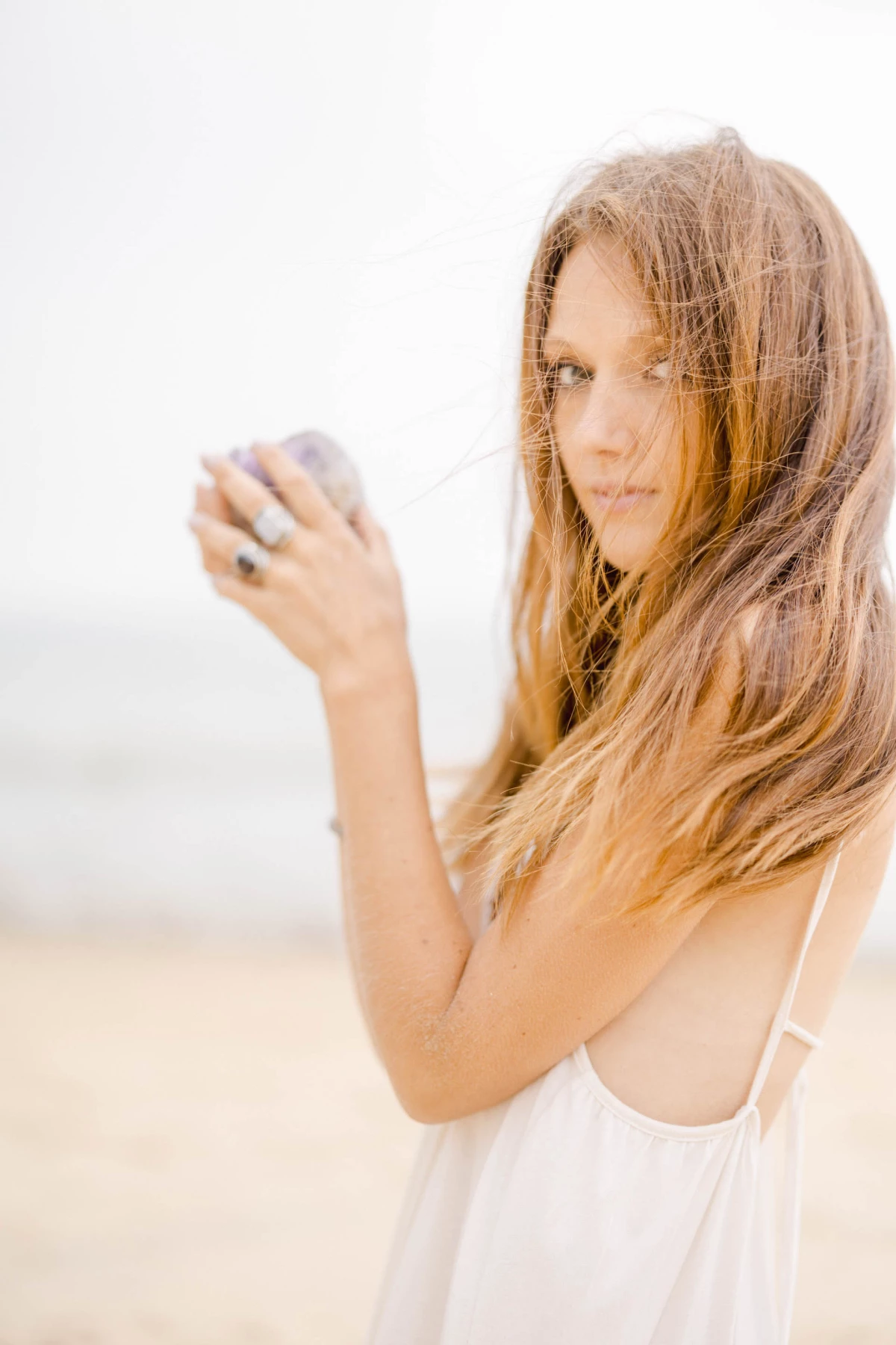 cheveux cheveux longs beige marron gris