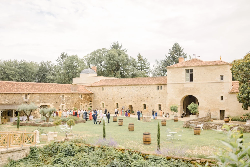 domaine cour manoir villa marron